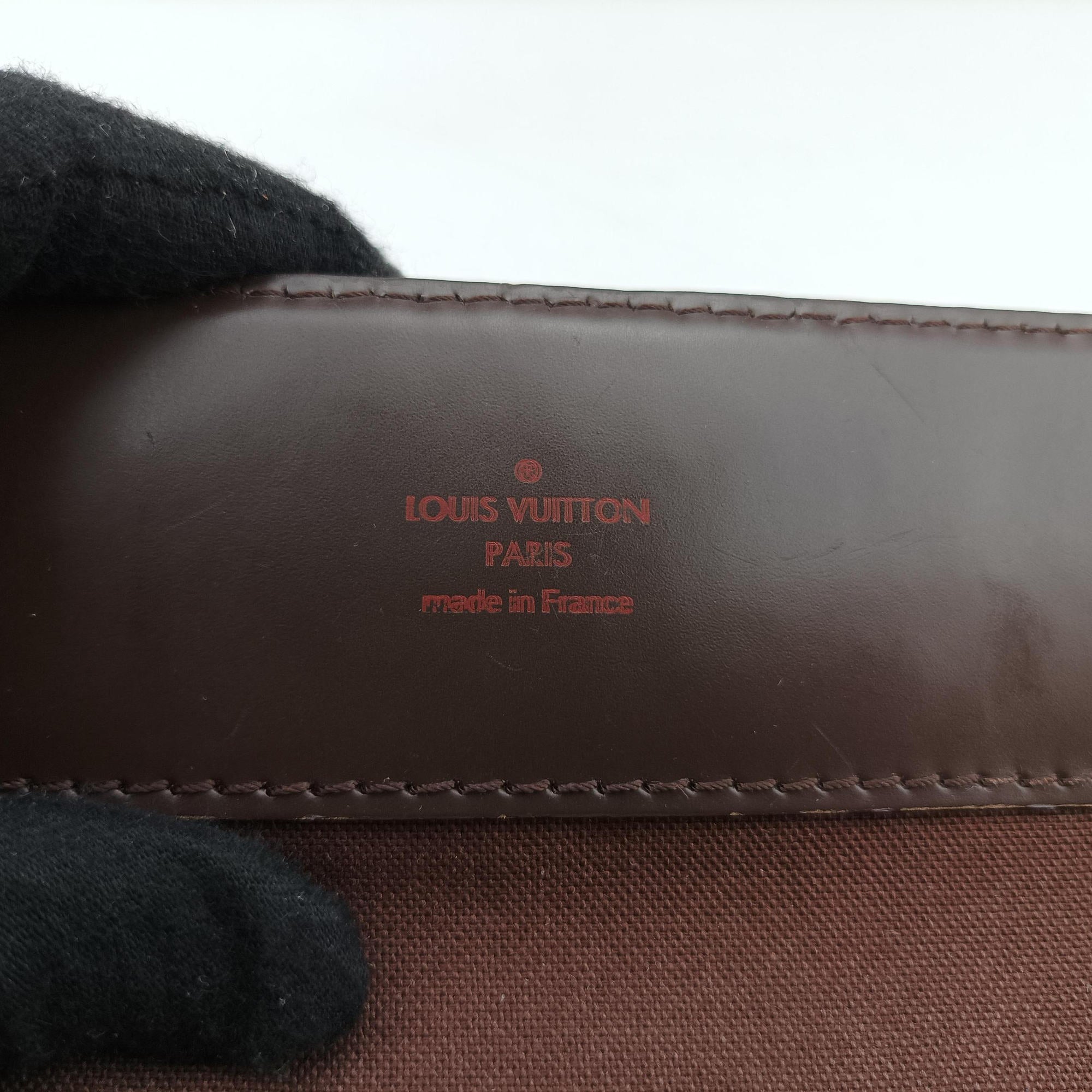 Pre-owned Louis Vuitton BROADWAY EBENE Damier Canvas N42270 shoulderbag | stylenewstar