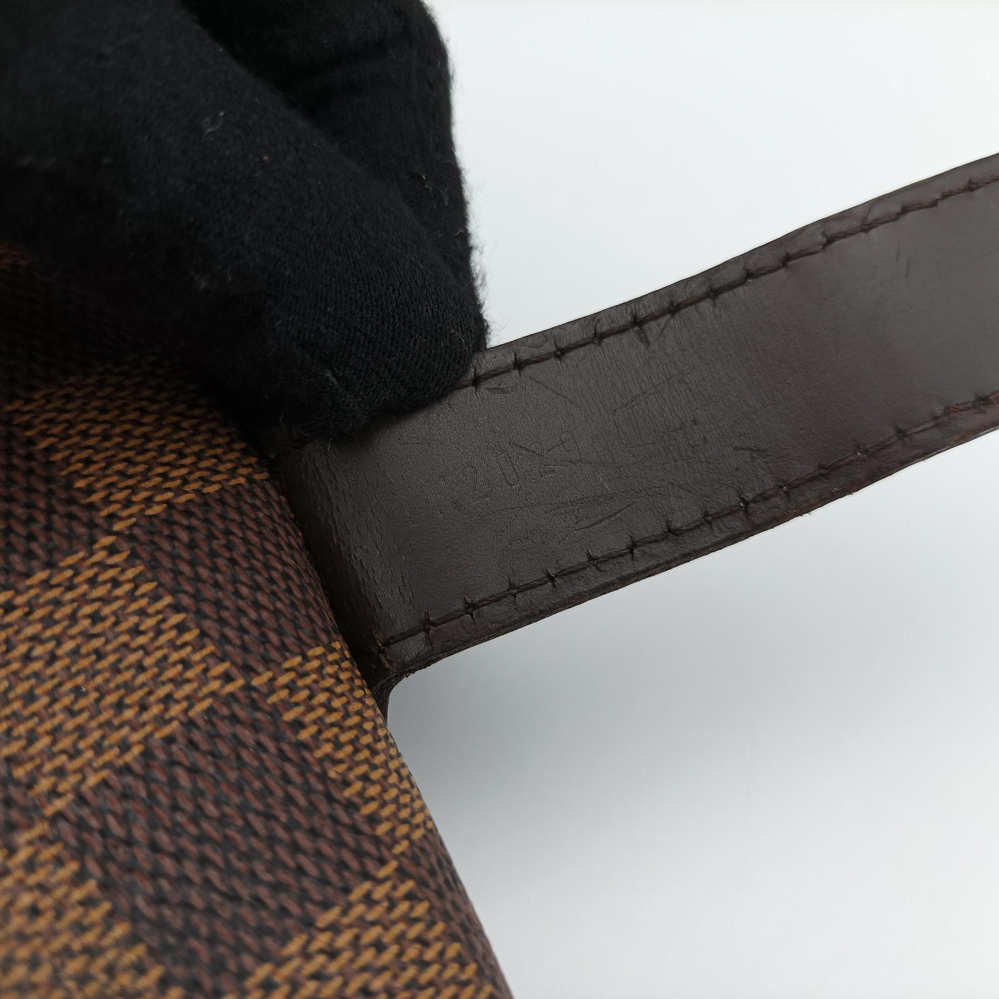 Pre-owned Louis Vuitton BROADWAY EBENE Damier Canvas N42270 shoulderbag | stylenewstar