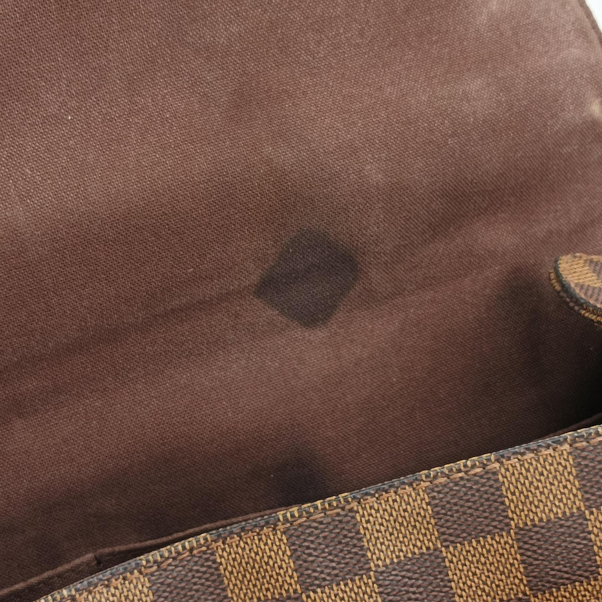 Pre-owned Louis Vuitton BROADWAY EBENE Damier Canvas N42270 shoulderbag | stylenewstar