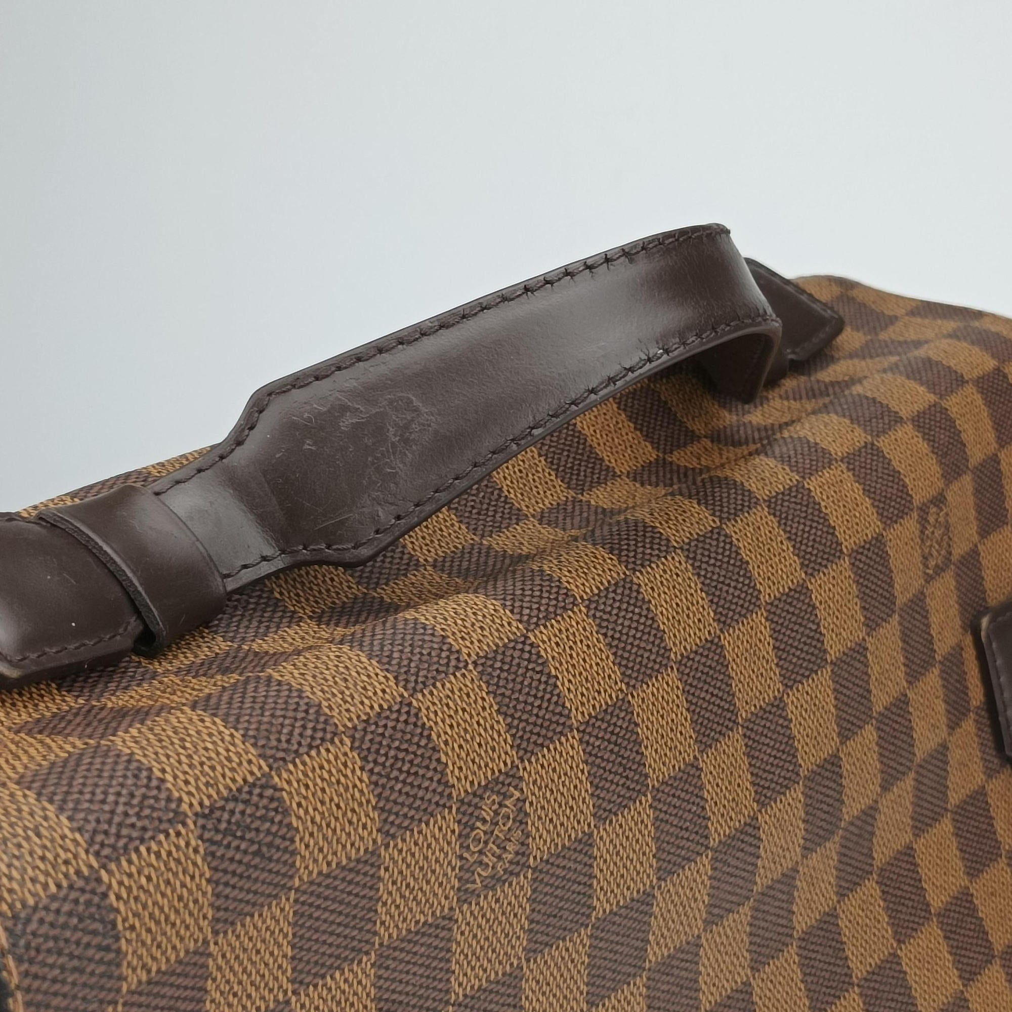 Pre-owned Louis Vuitton BROADWAY EBENE Damier Canvas N42270 shoulderbag | stylenewstar