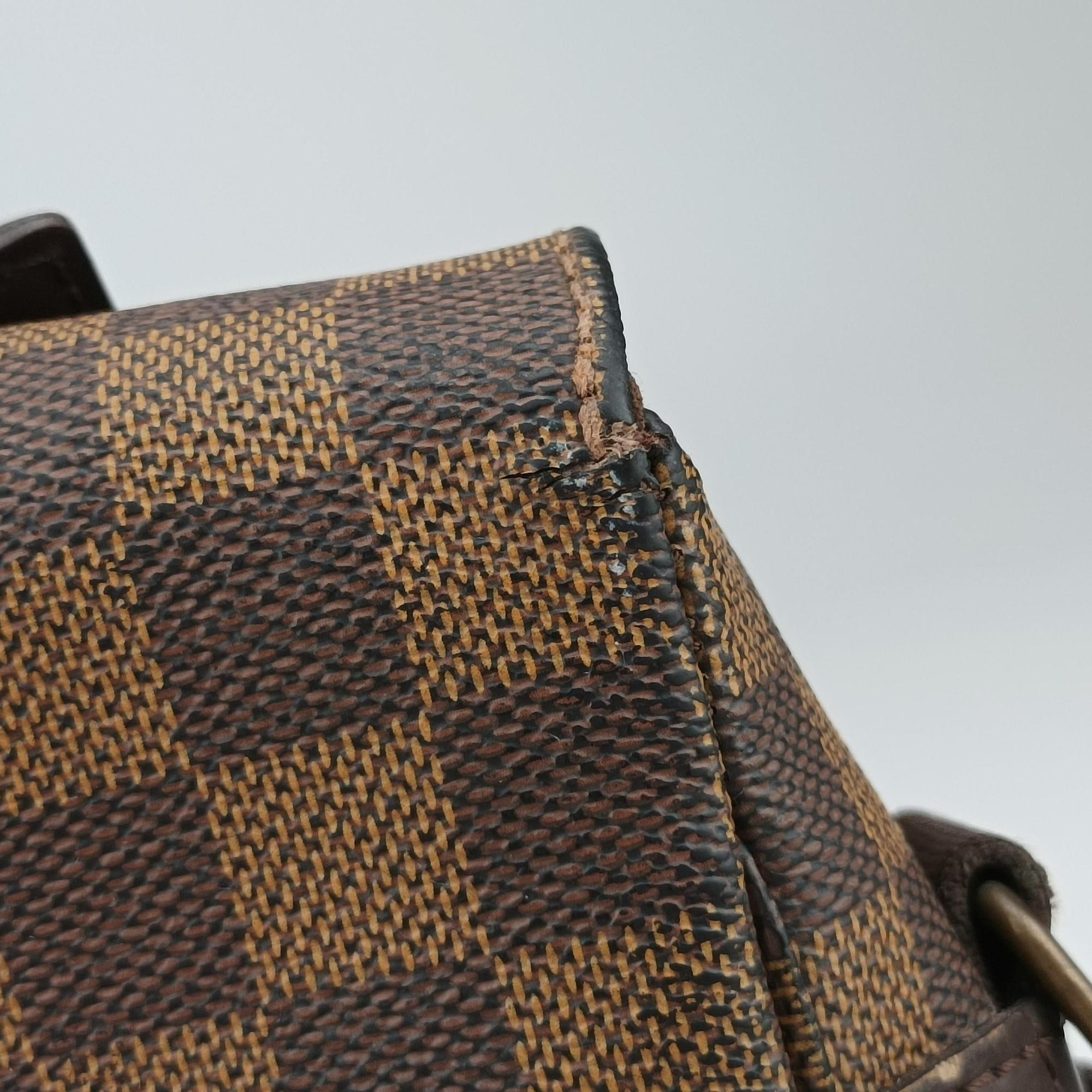 Pre-owned Louis Vuitton BROADWAY EBENE Damier Canvas N42270 shoulderbag | stylenewstar
