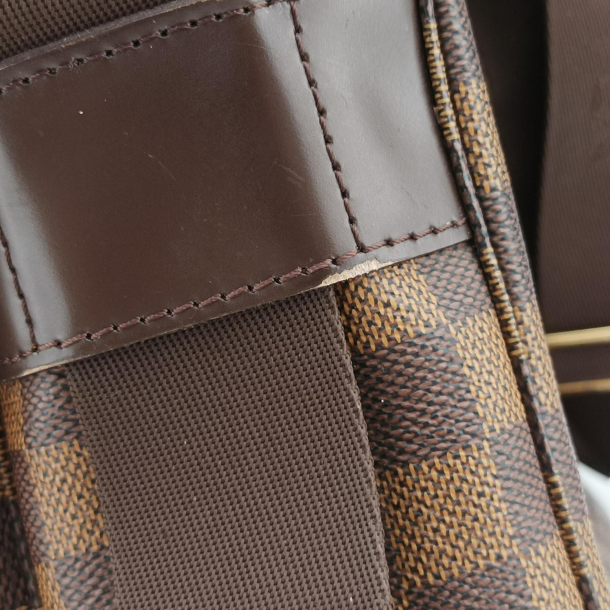 Pre-owned Louis Vuitton BROADWAY EBENE Damier Canvas N42270 shoulderbag | stylenewstar