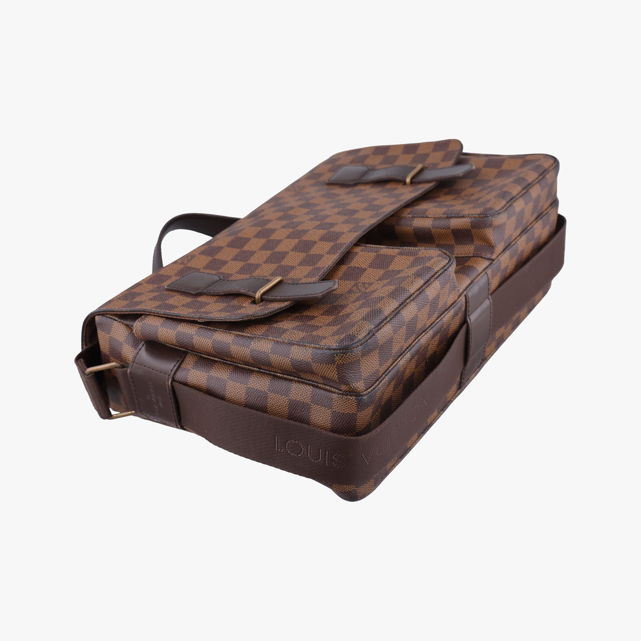 Pre-owned Louis Vuitton BROADWAY EBENE Damier Canvas N42270 shoulderbag | stylenewstar