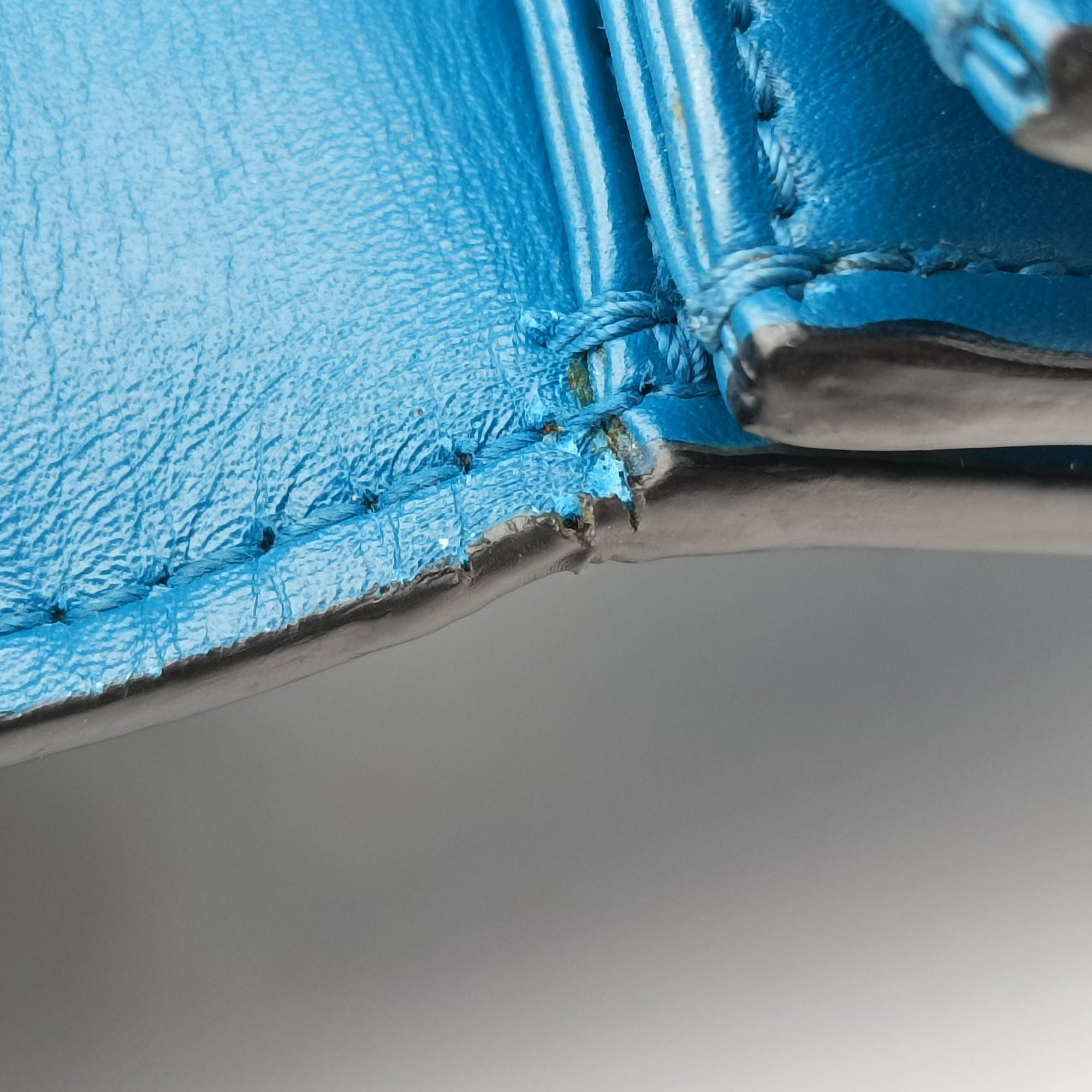 Pre-owned Bvlgari SERPENTI FOREVER Blue Leather  shoulderbag | stylenewstar