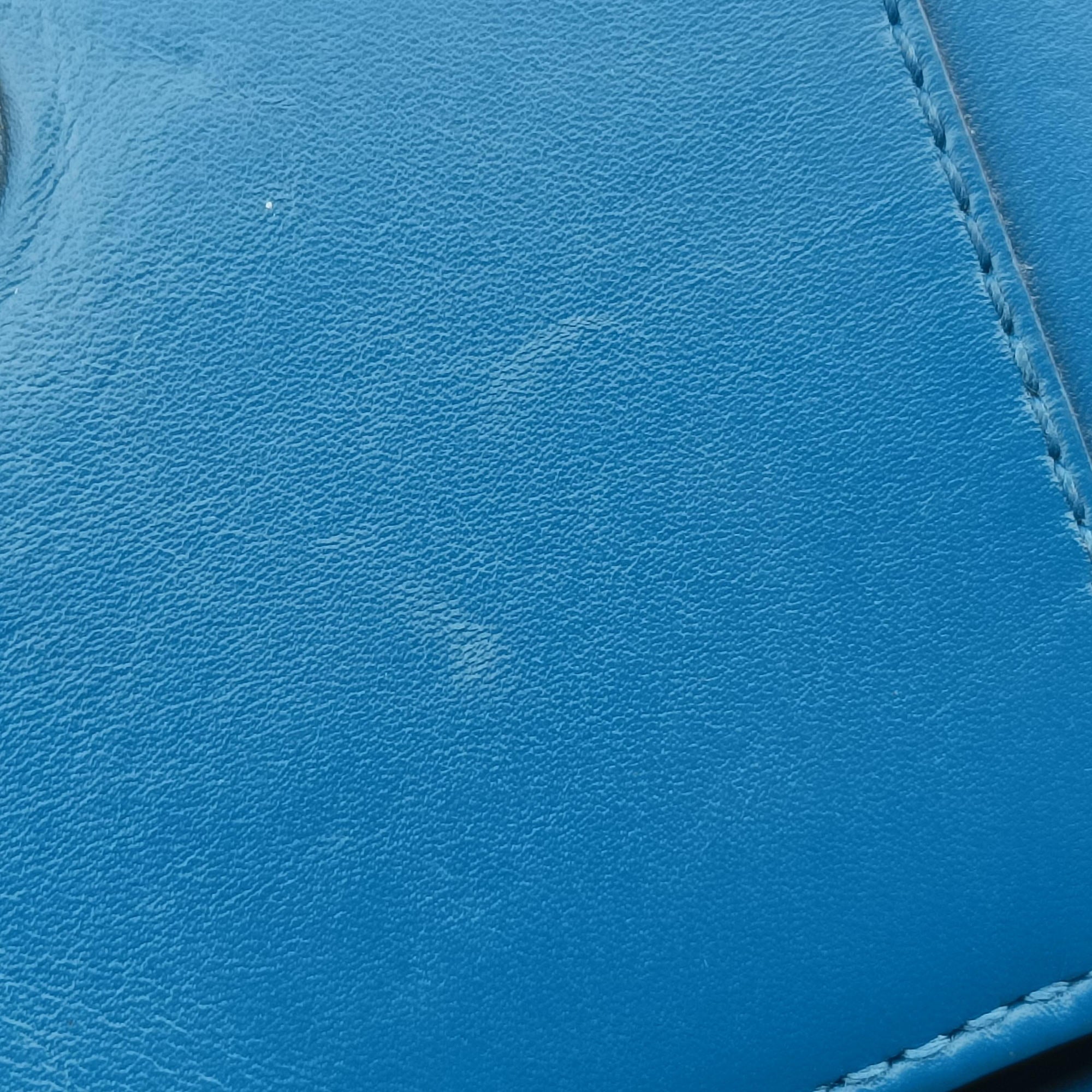 Pre-owned Bvlgari SERPENTI FOREVER Blue Leather  shoulderbag | stylenewstar