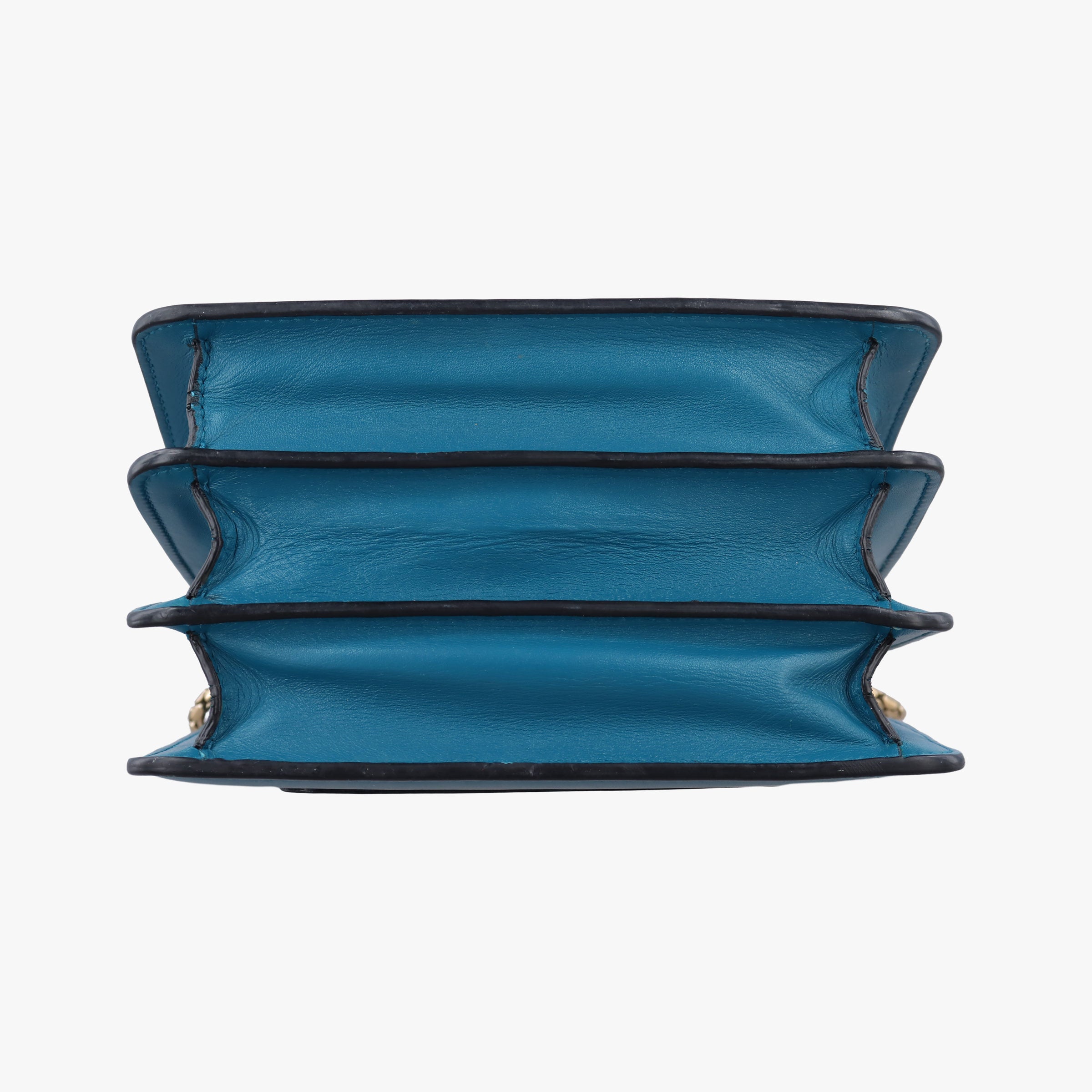 Pre-owned Bvlgari SERPENTI FOREVER Blue Leather  shoulderbag | stylenewstar