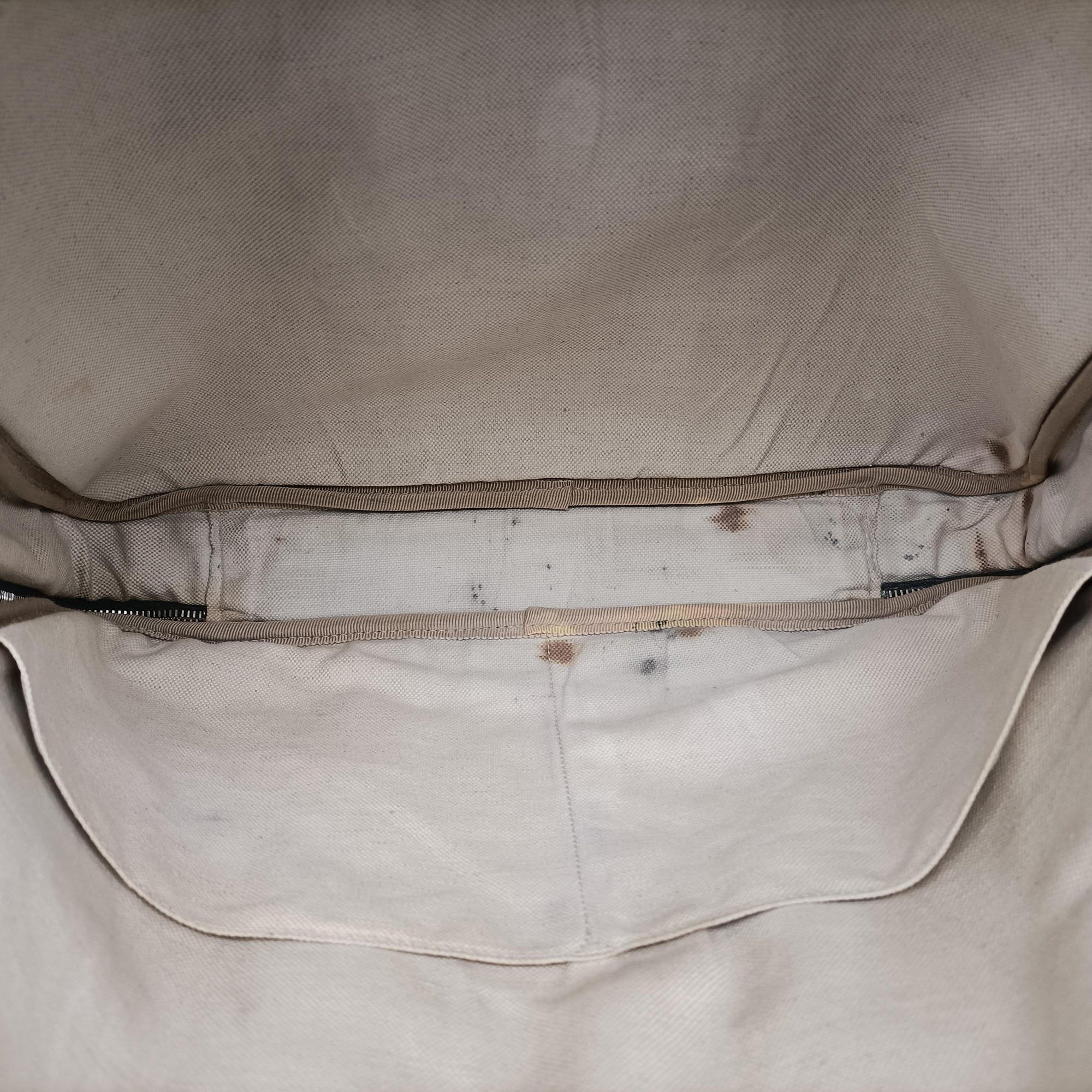 Vintage Gucci GG Supreme Briefcase Business Beige×Navy PVC coated canvas×Leather 223667 handbag | stylenewstar