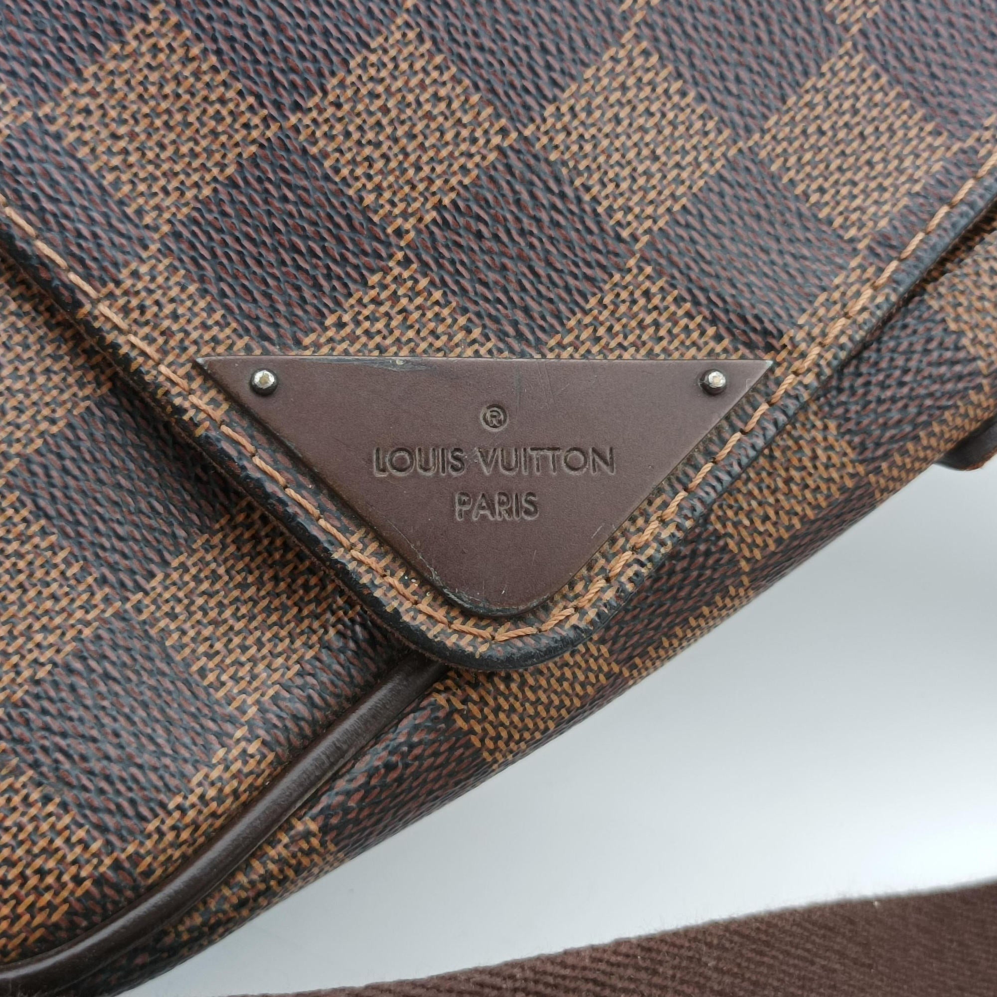 Secondhand Louis Vuitton Abbesses EBENE Damier Canvas M45257 shoulderbag | stylenewstar