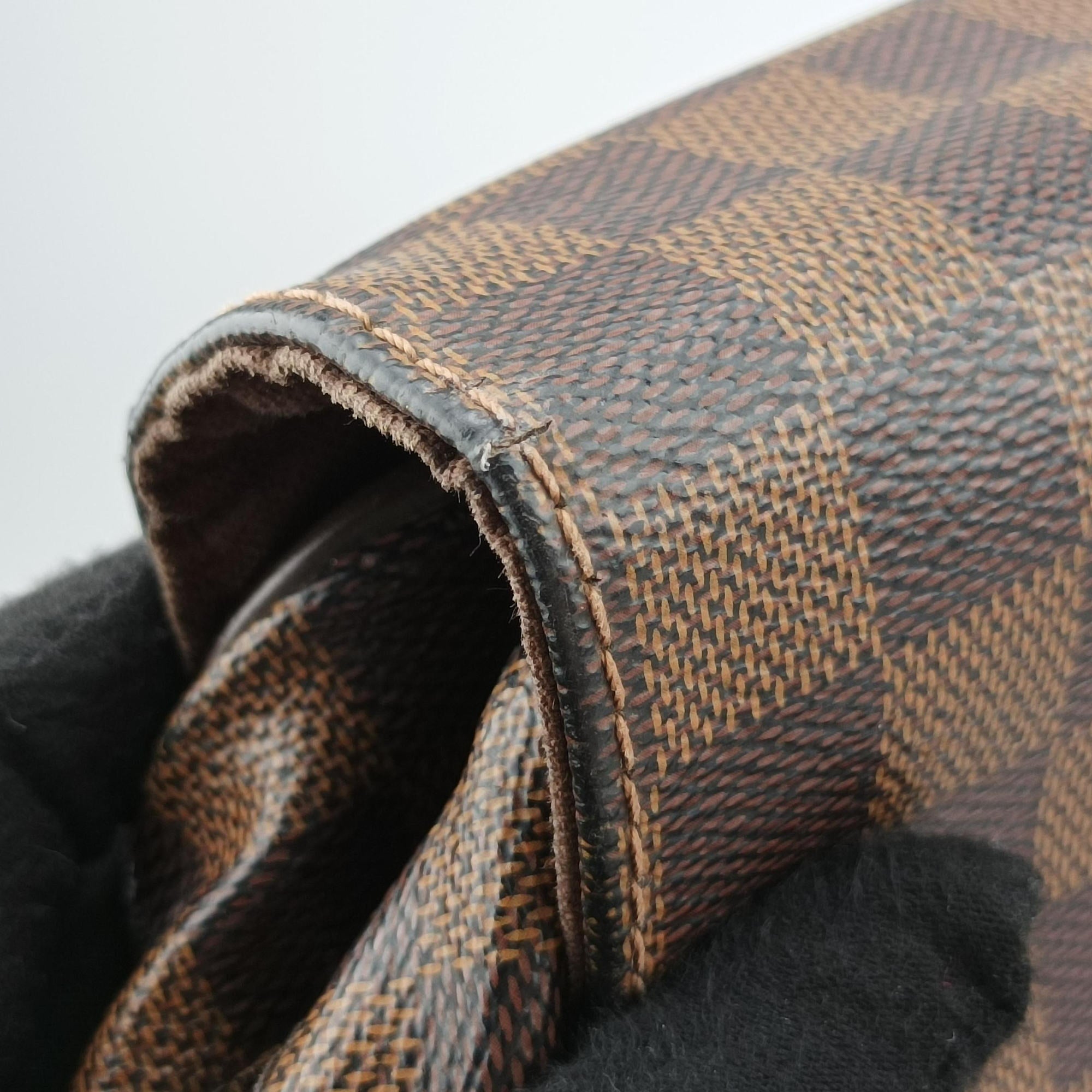 Secondhand Louis Vuitton Abbesses EBENE Damier Canvas M45257 shoulderbag | stylenewstar