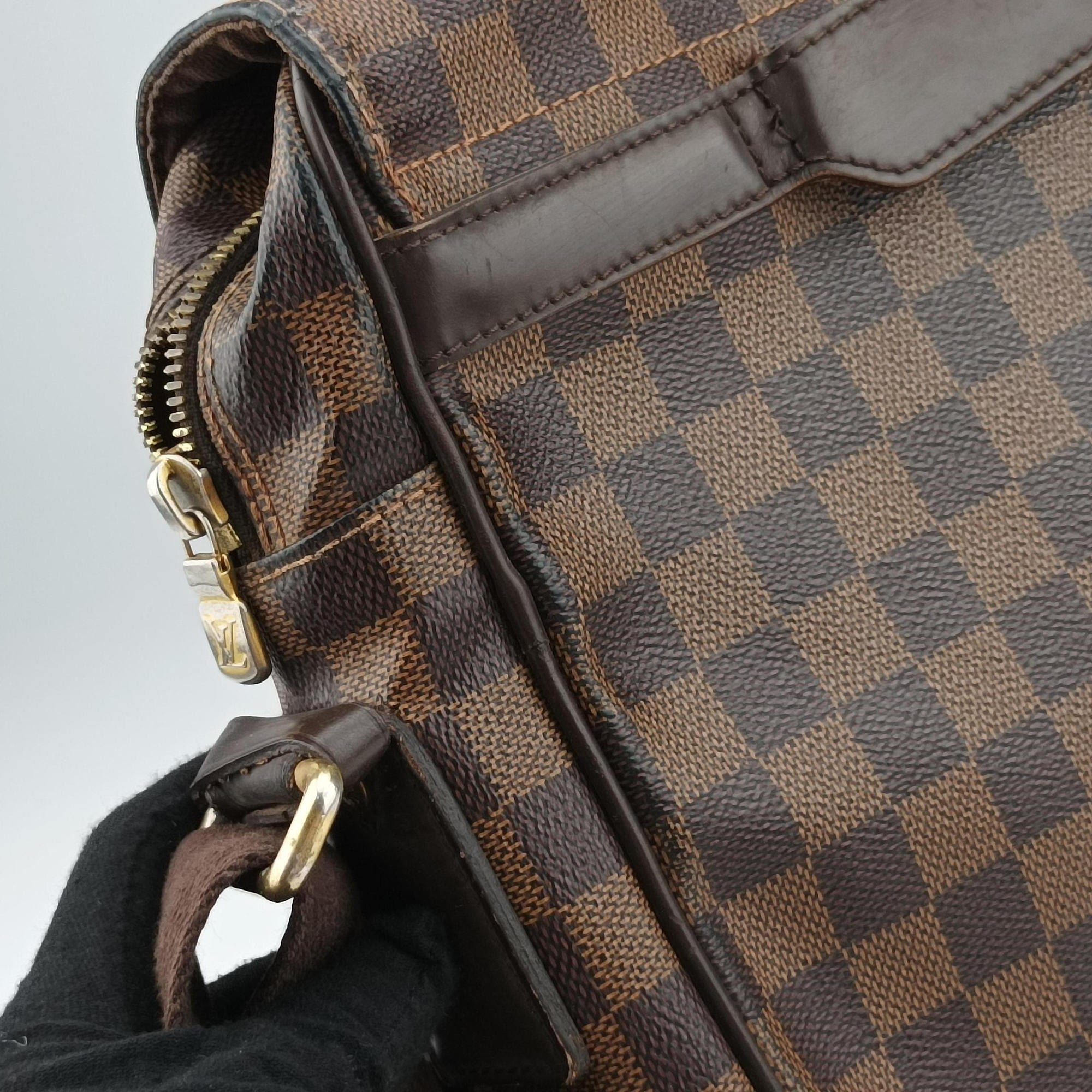 Secondhand Louis Vuitton Abbesses EBENE Damier Canvas M45257 shoulderbag | stylenewstar