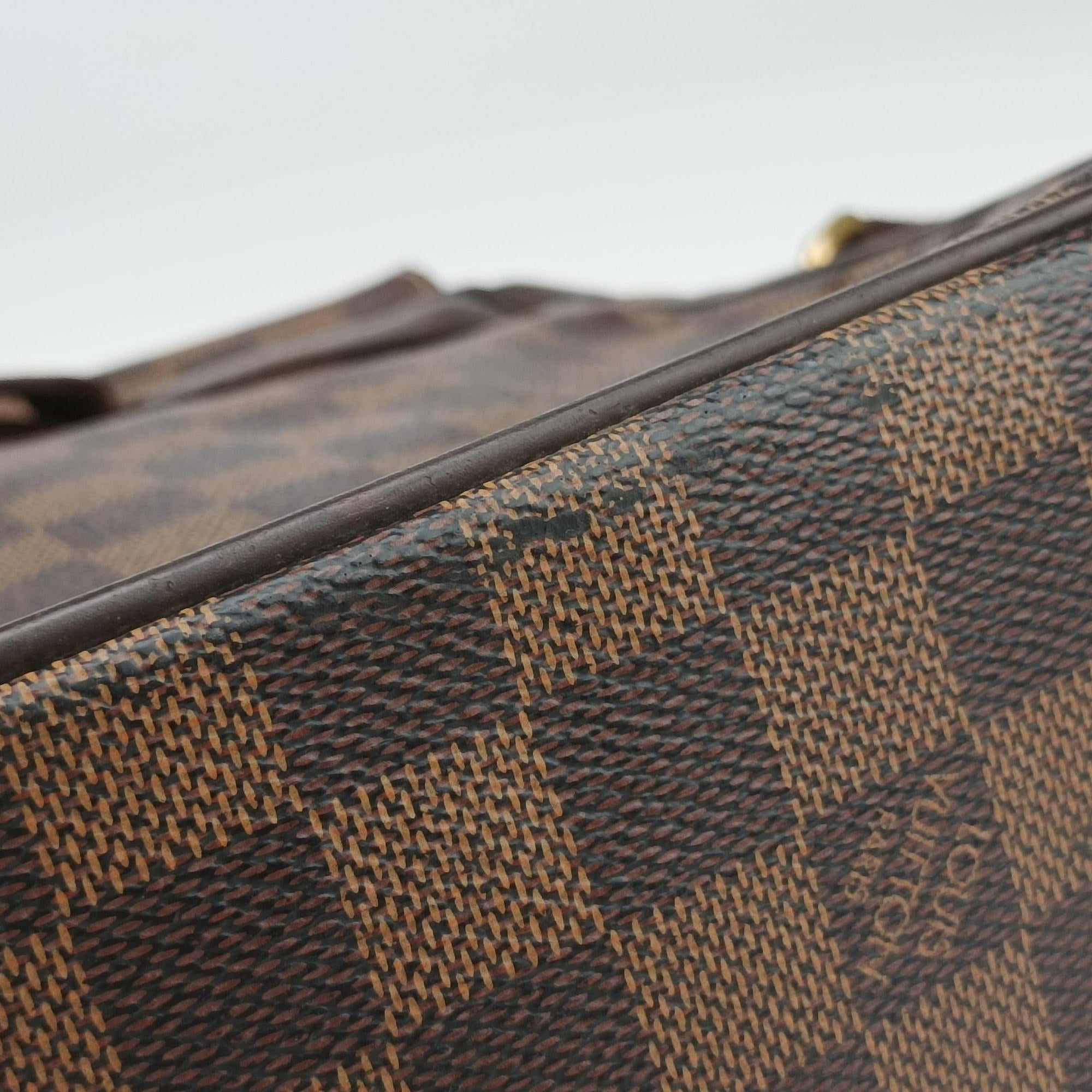Secondhand Louis Vuitton Abbesses EBENE Damier Canvas M45257 shoulderbag | stylenewstar