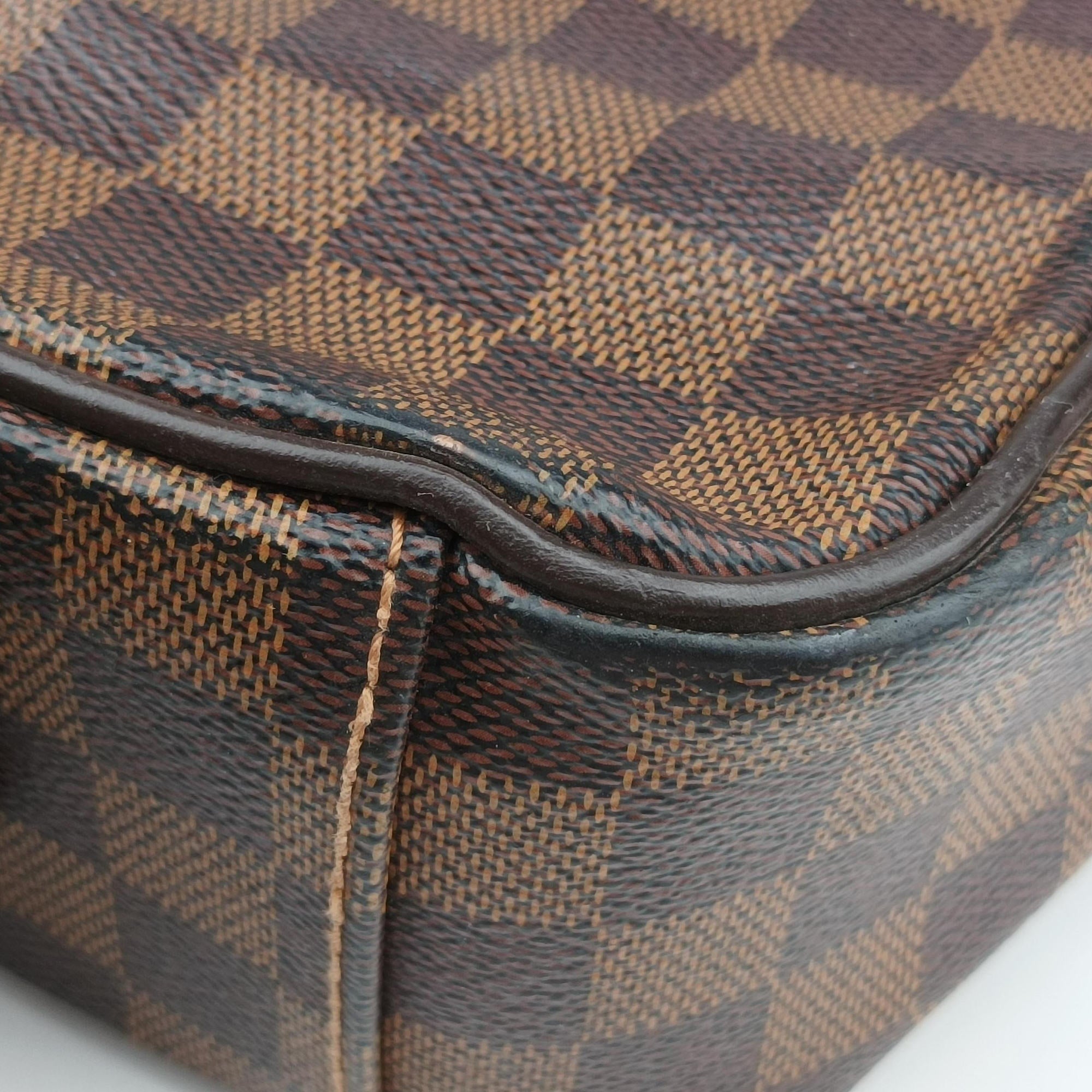 Secondhand Louis Vuitton Abbesses EBENE Damier Canvas M45257 shoulderbag | stylenewstar