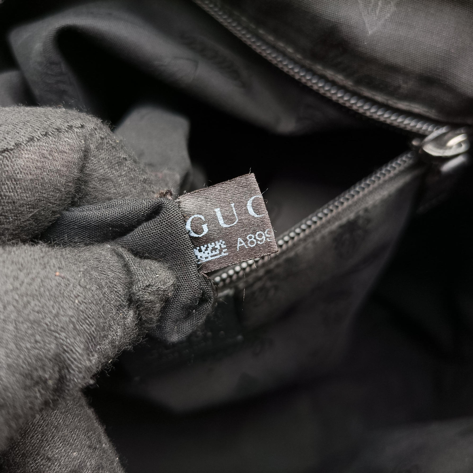 Secondhand Gucci GG Imprime tote Black PVC coated canvas 223668 handbag | stylenewstar