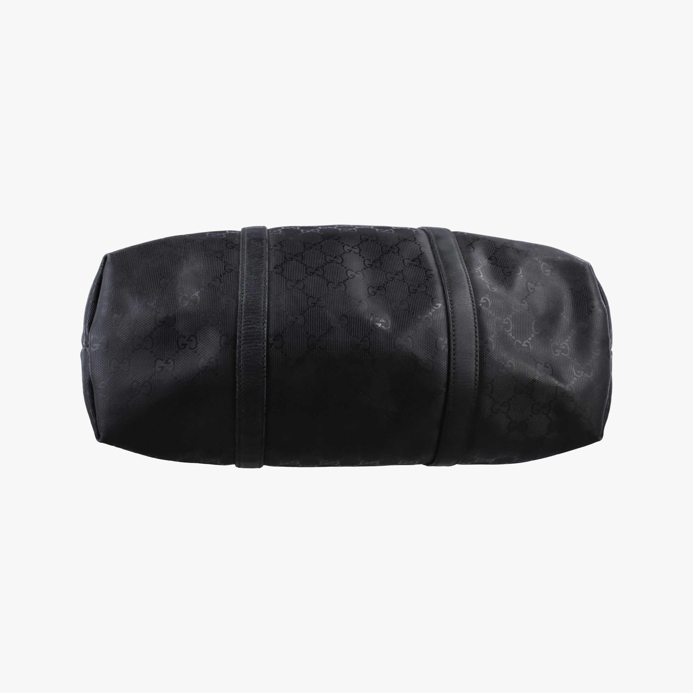 Secondhand Gucci GG Imprime tote Black PVC coated canvas 223668 handbag | stylenewstar