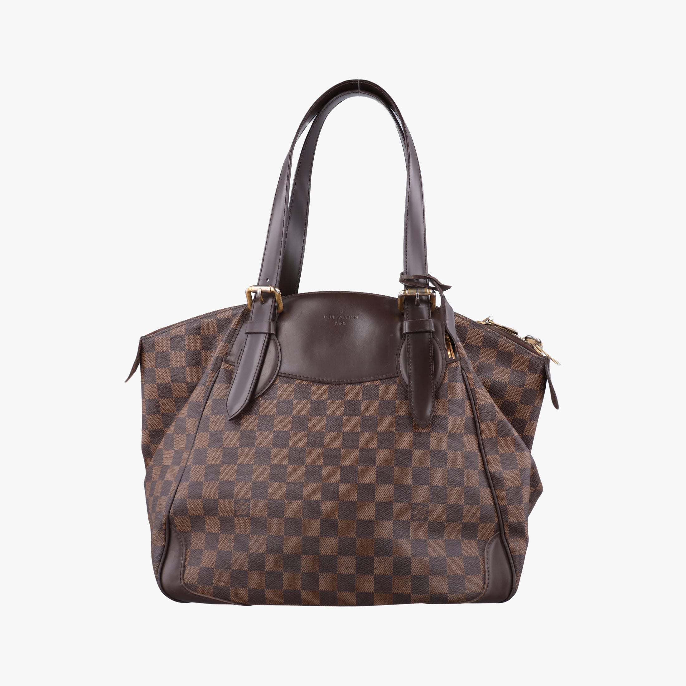 Secondhand Louis Vuitton VERONA MM EBENE Damier Canvas N41118 handbag | stylenewstar