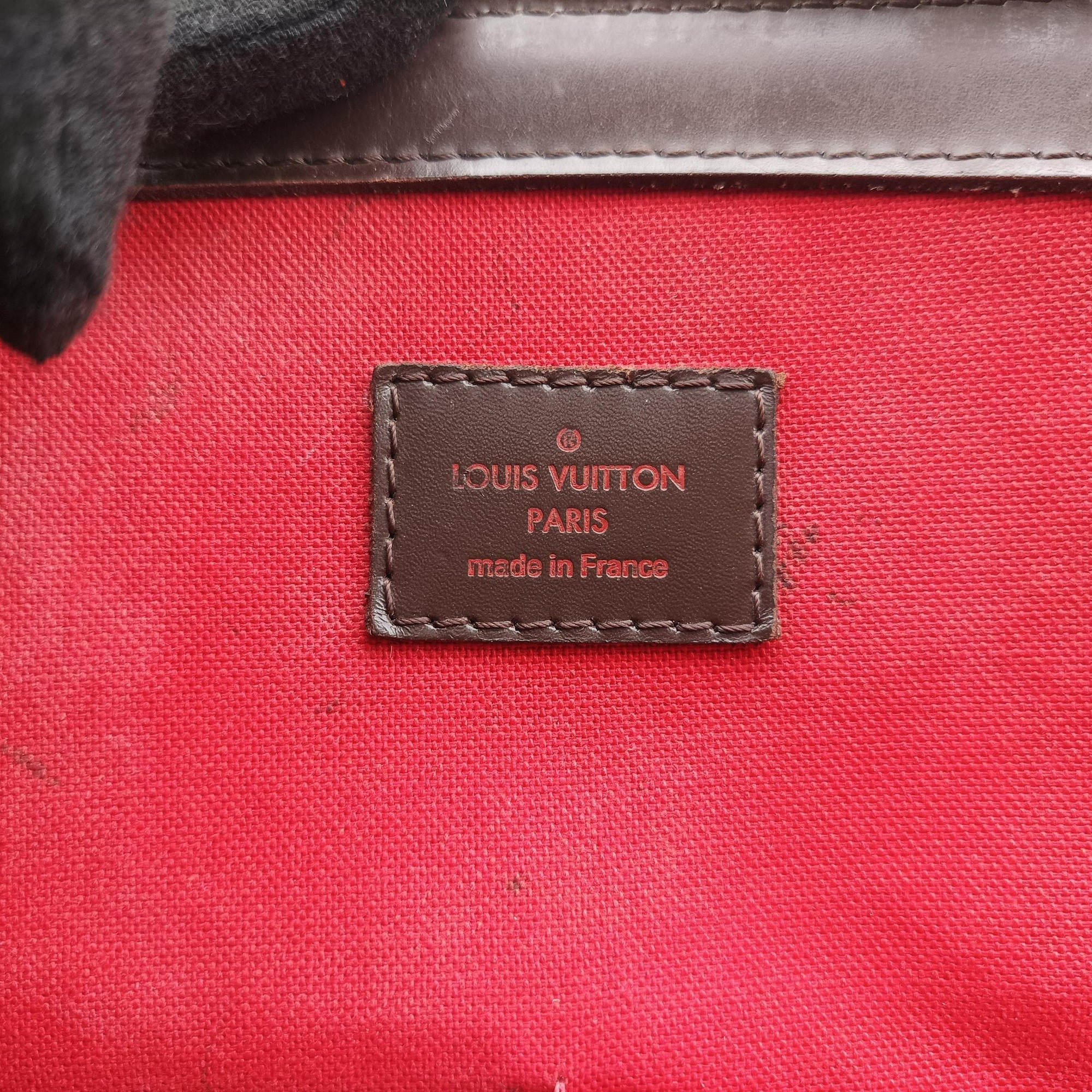 Secondhand Louis Vuitton VERONA MM EBENE Damier Canvas N41118 handbag | stylenewstar