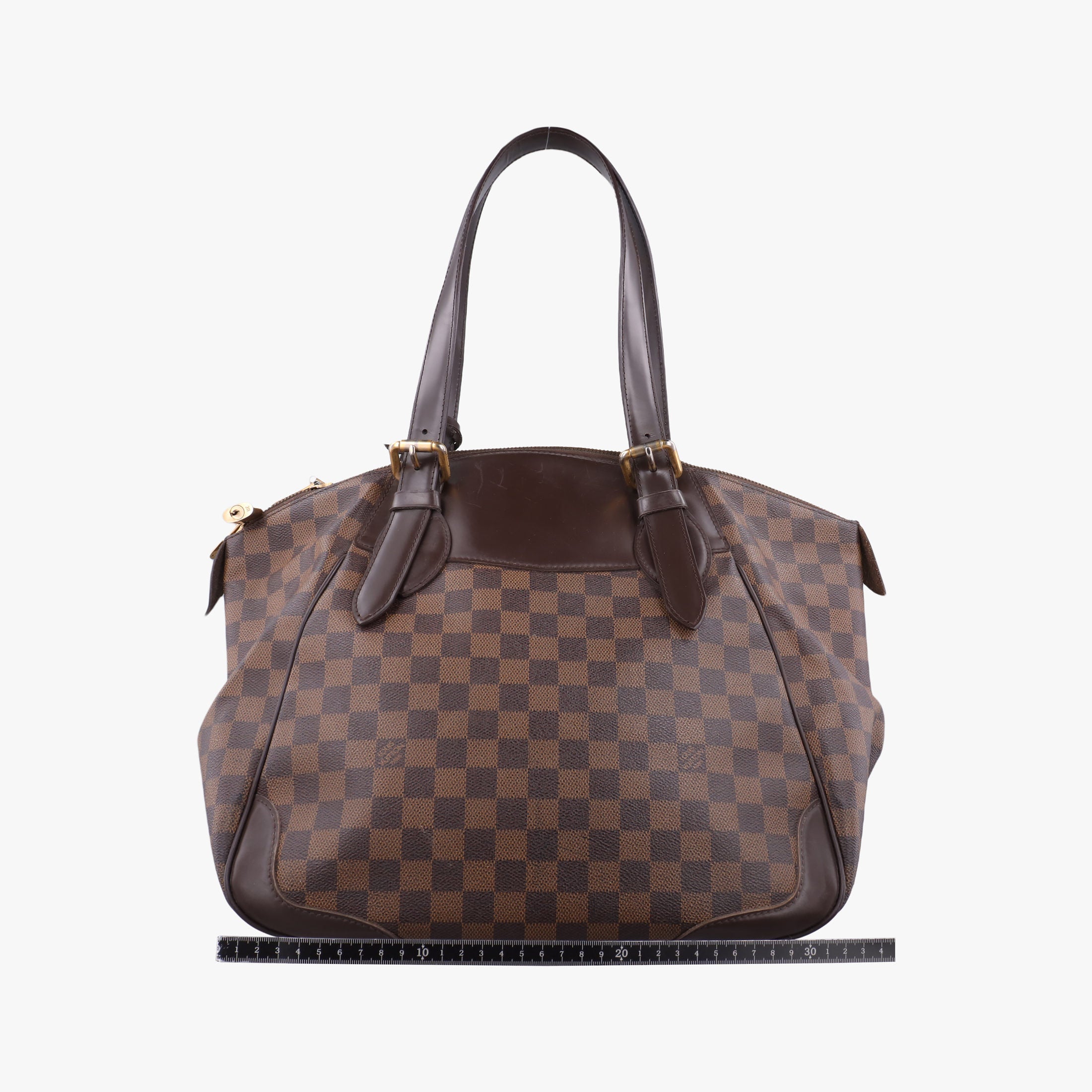Secondhand Louis Vuitton VERONA MM EBENE Damier Canvas N41118 handbag | stylenewstar