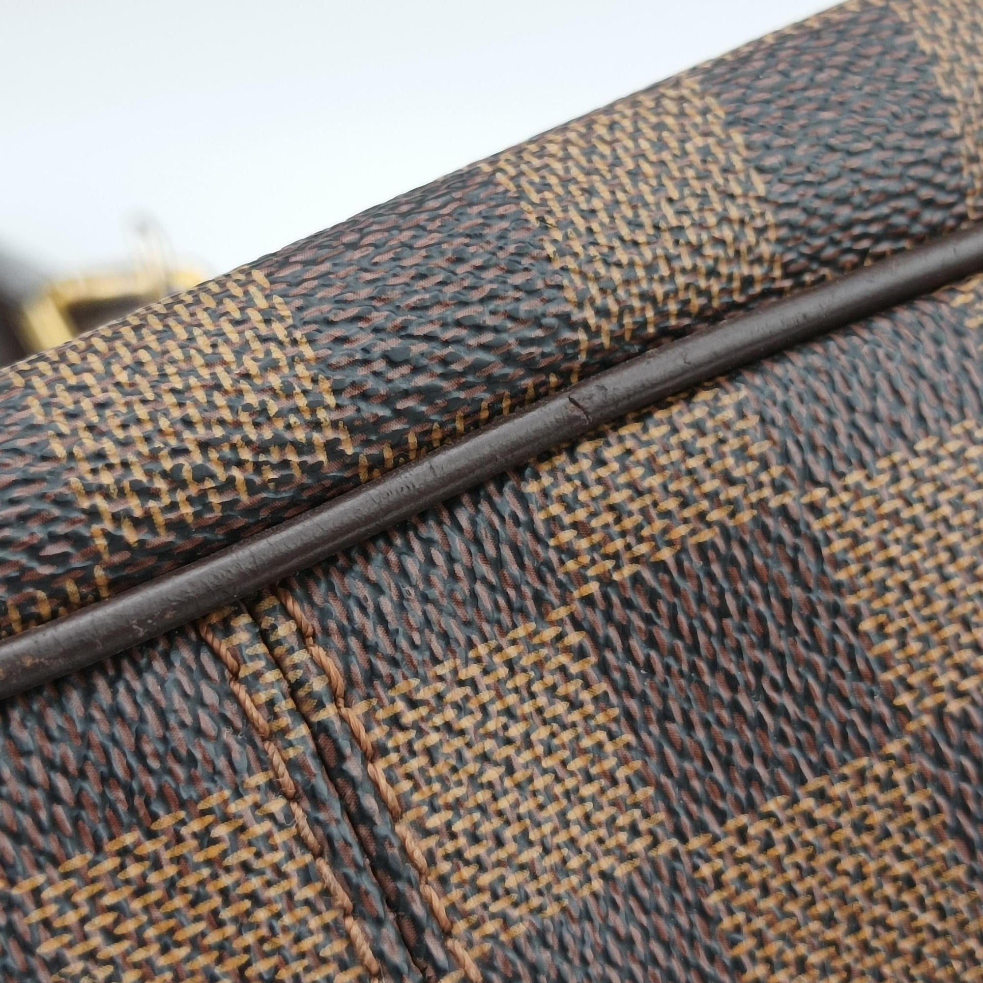 Secondhand Louis Vuitton VERONA MM EBENE Damier Canvas N41118 handbag | stylenewstar