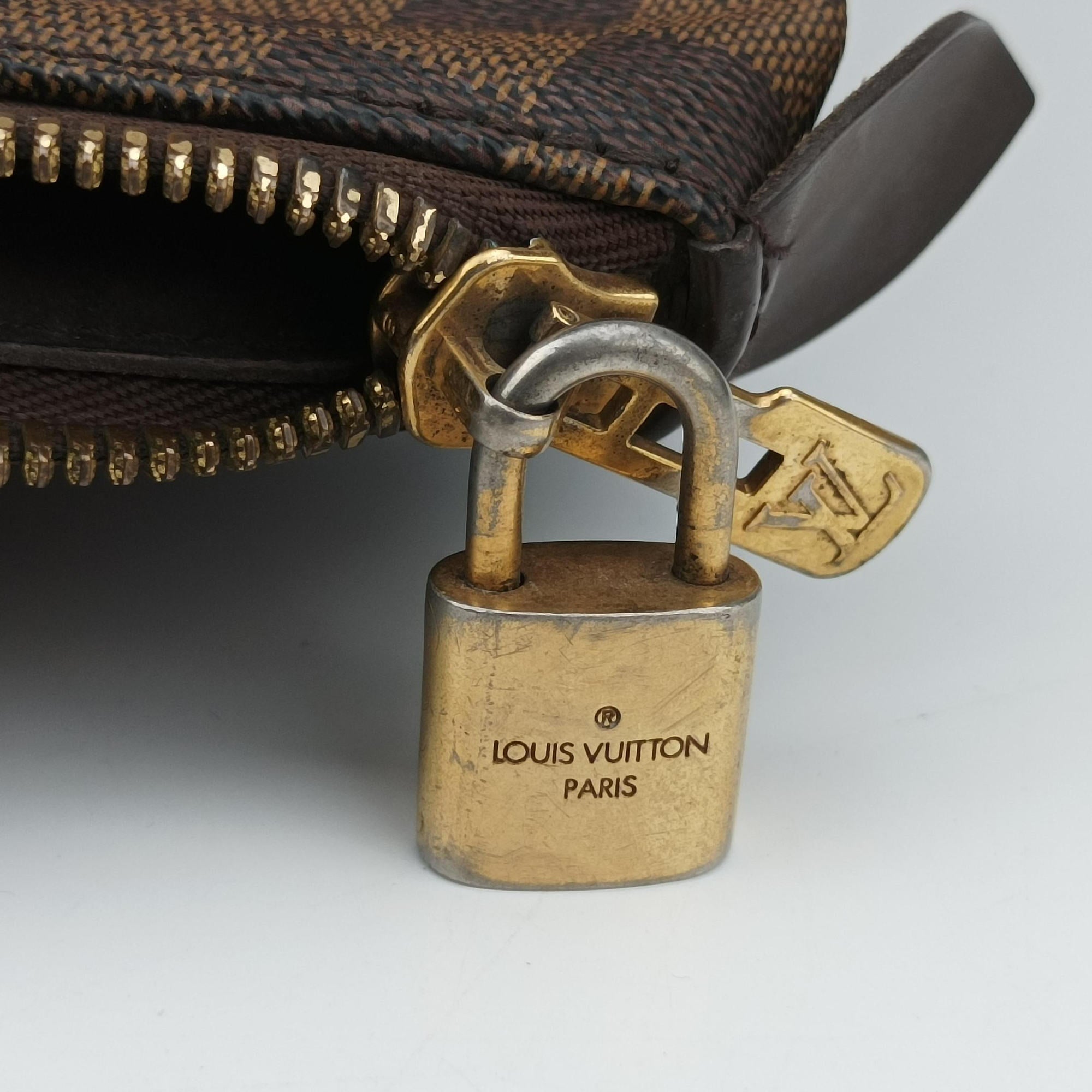 Secondhand Louis Vuitton VERONA MM EBENE Damier Canvas N41118 handbag | stylenewstar