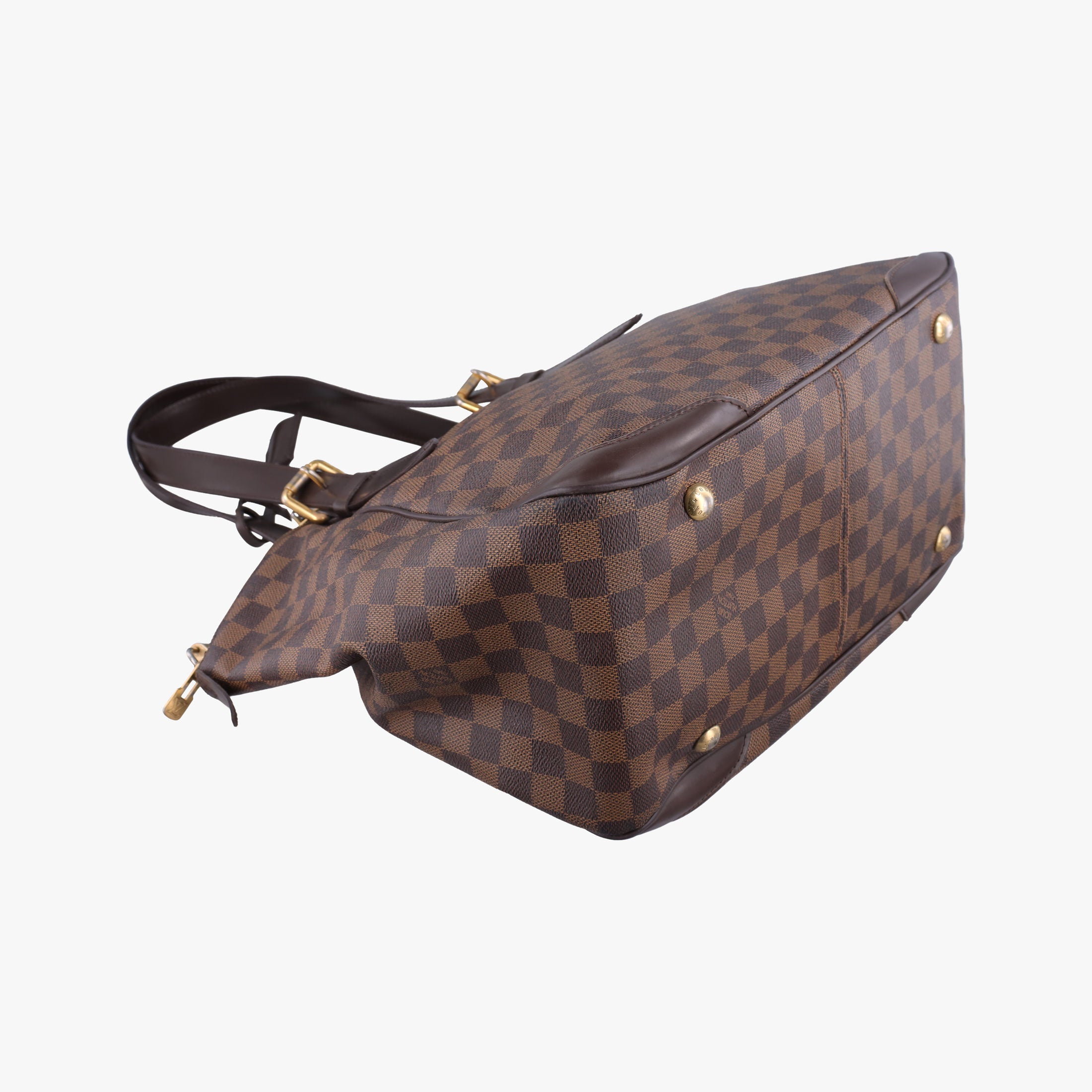 Secondhand Louis Vuitton VERONA MM EBENE Damier Canvas N41118 handbag | stylenewstar