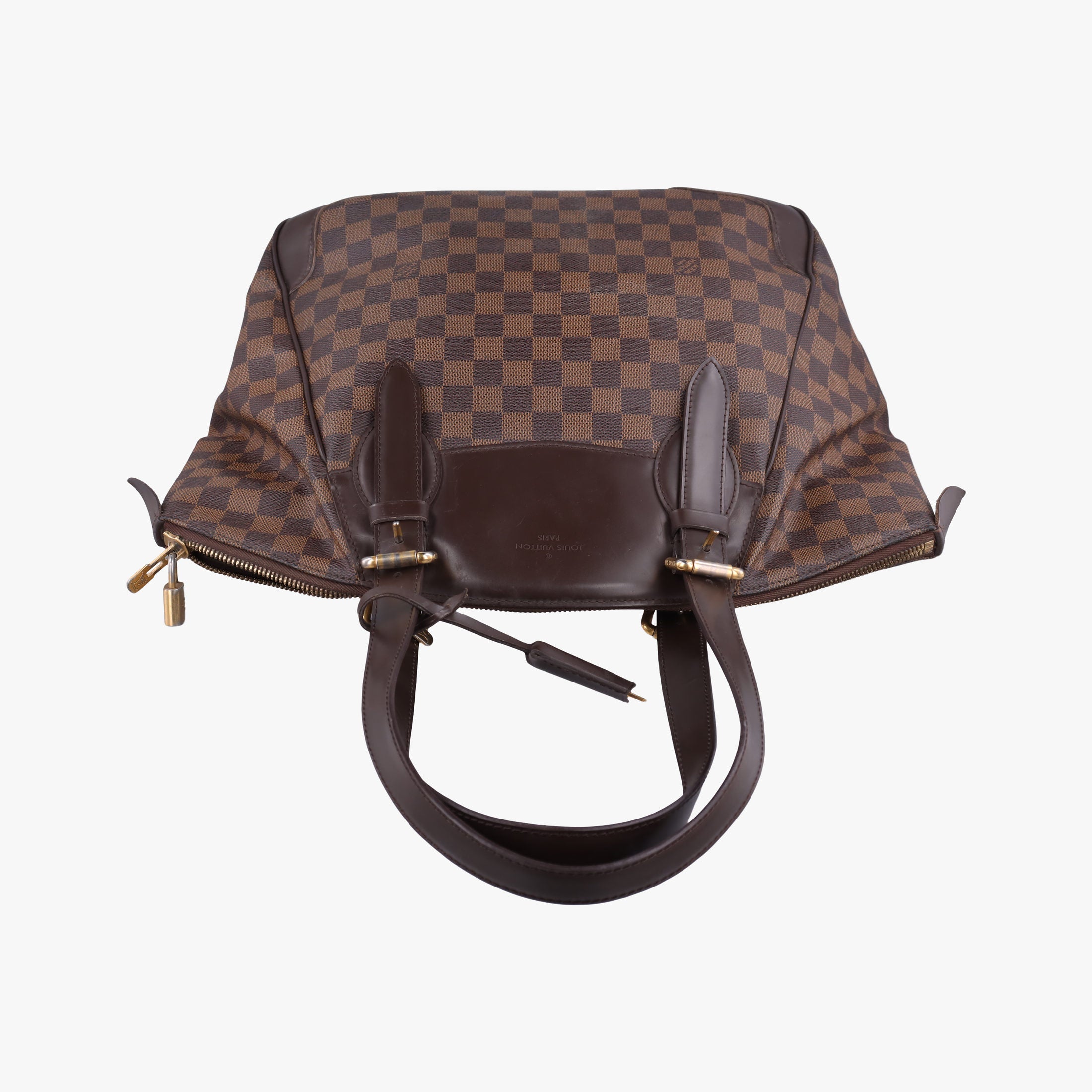 Secondhand Louis Vuitton VERONA MM EBENE Damier Canvas N41118 handbag | stylenewstar
