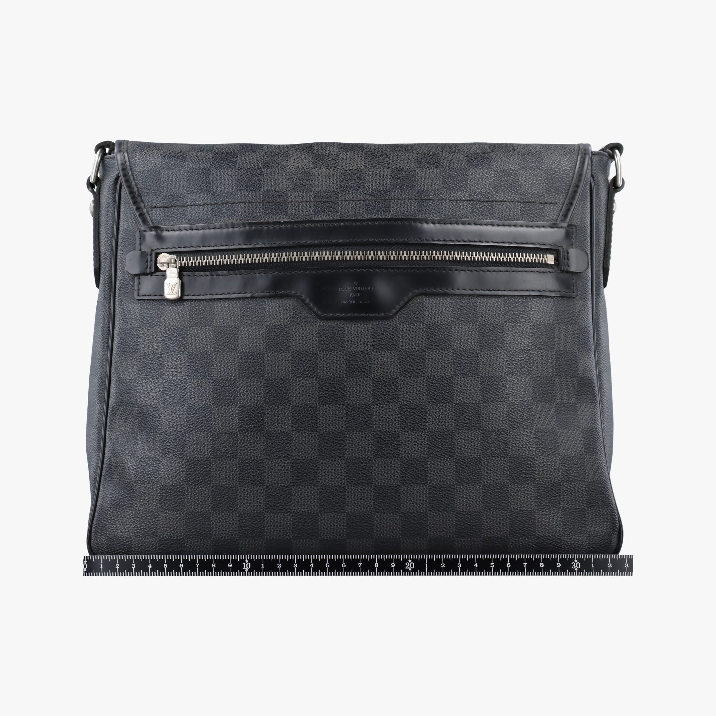 Secondhand Louis Vuitton DANIEL MM Noir Damier Graphite N58029 shoulderbag | stylenewstar