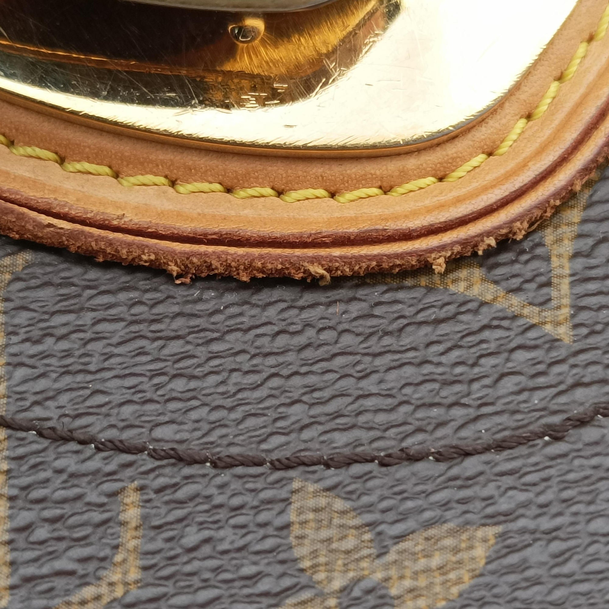 Pre-owned Louis Vuitton Beverly GM brown Monogram Canvas M40120 handbag | stylenewstar