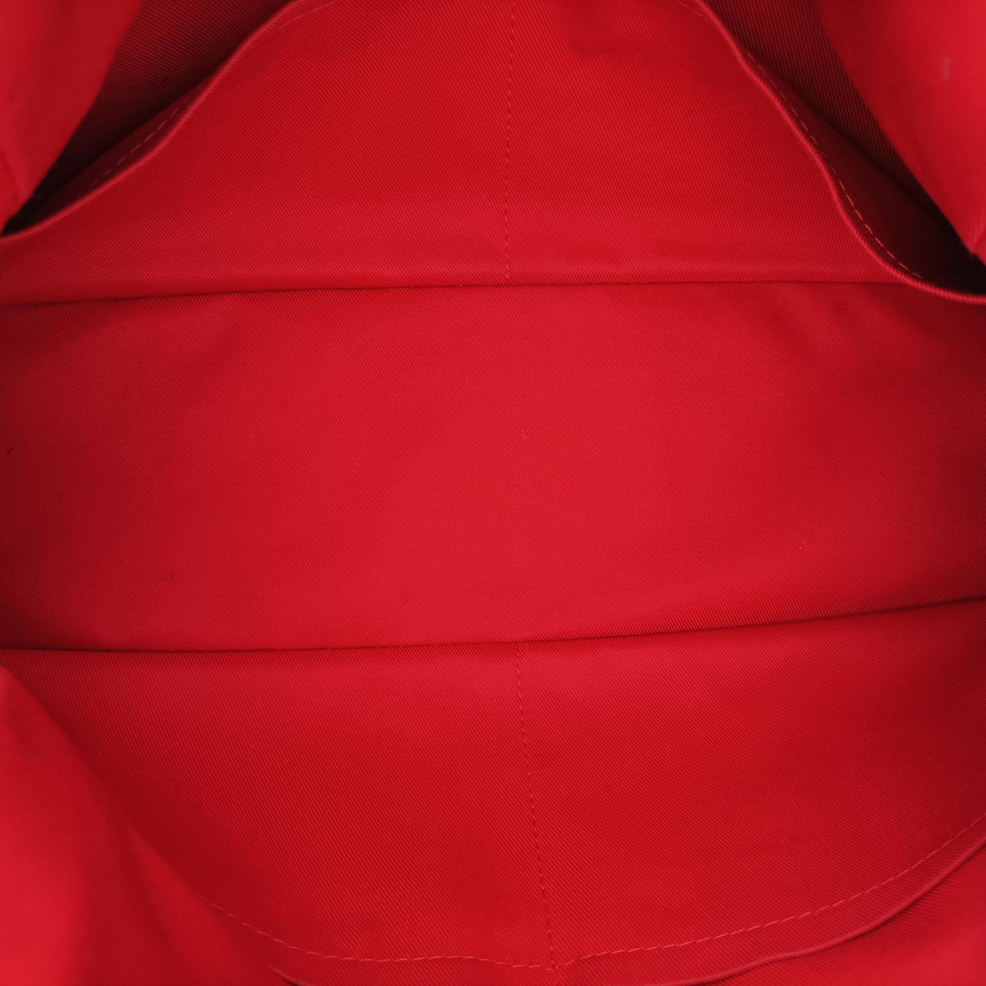 Pre-owned Louis Vuitton Pontus PM Red Monogram Empreinte M43720 handbag | stylenewstar