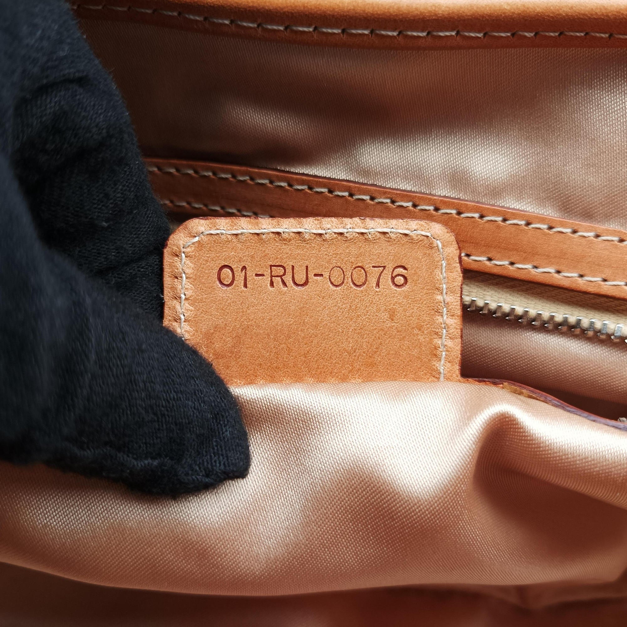 Pre-owned Christian Dior Romantique Trotter Brown Jacquard × Leather × Velvet  handbag | stylenewstar