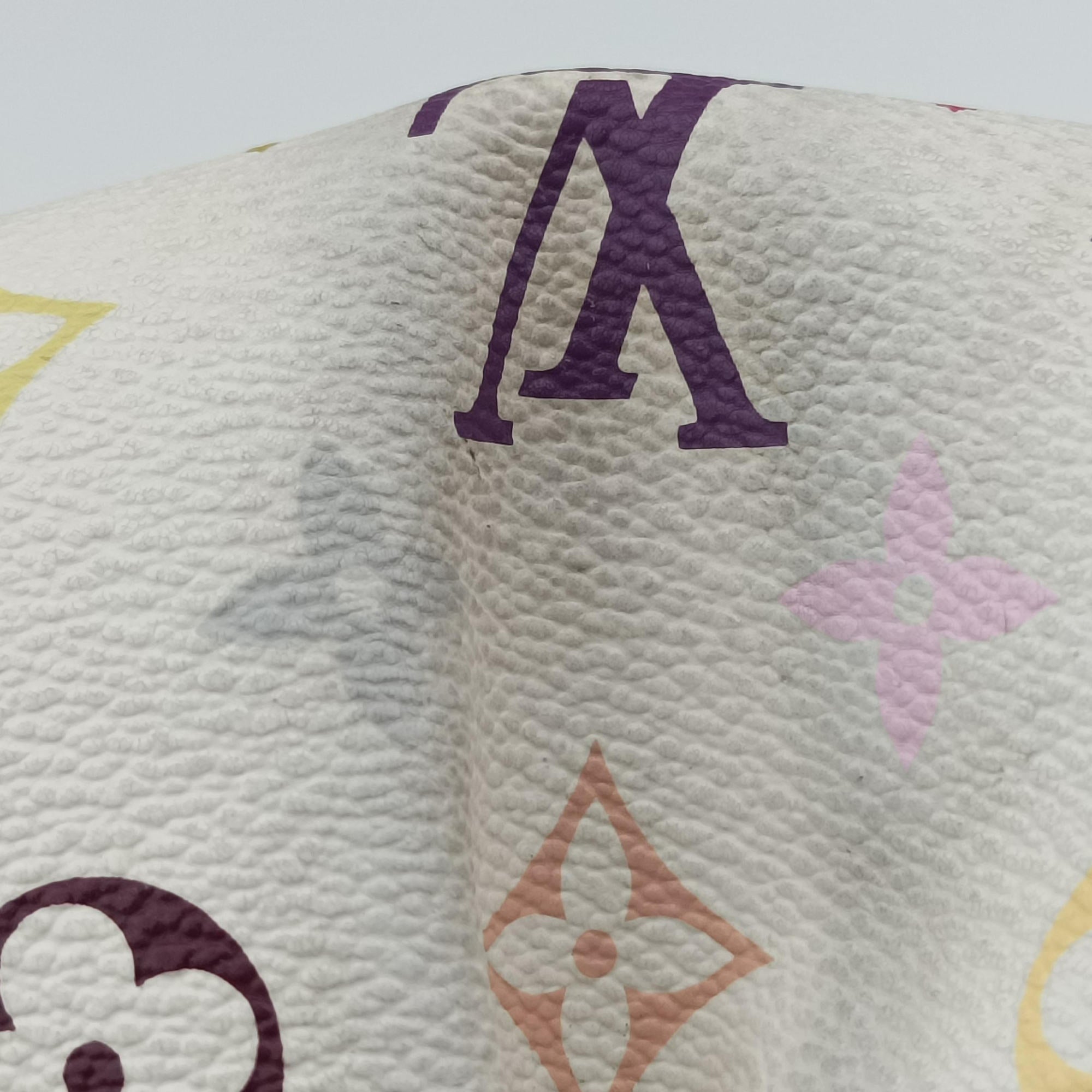 Vintage Louis Vuitton JUDY MM white Monogram Multicolor M40255 shoulderbag | stylenewstar