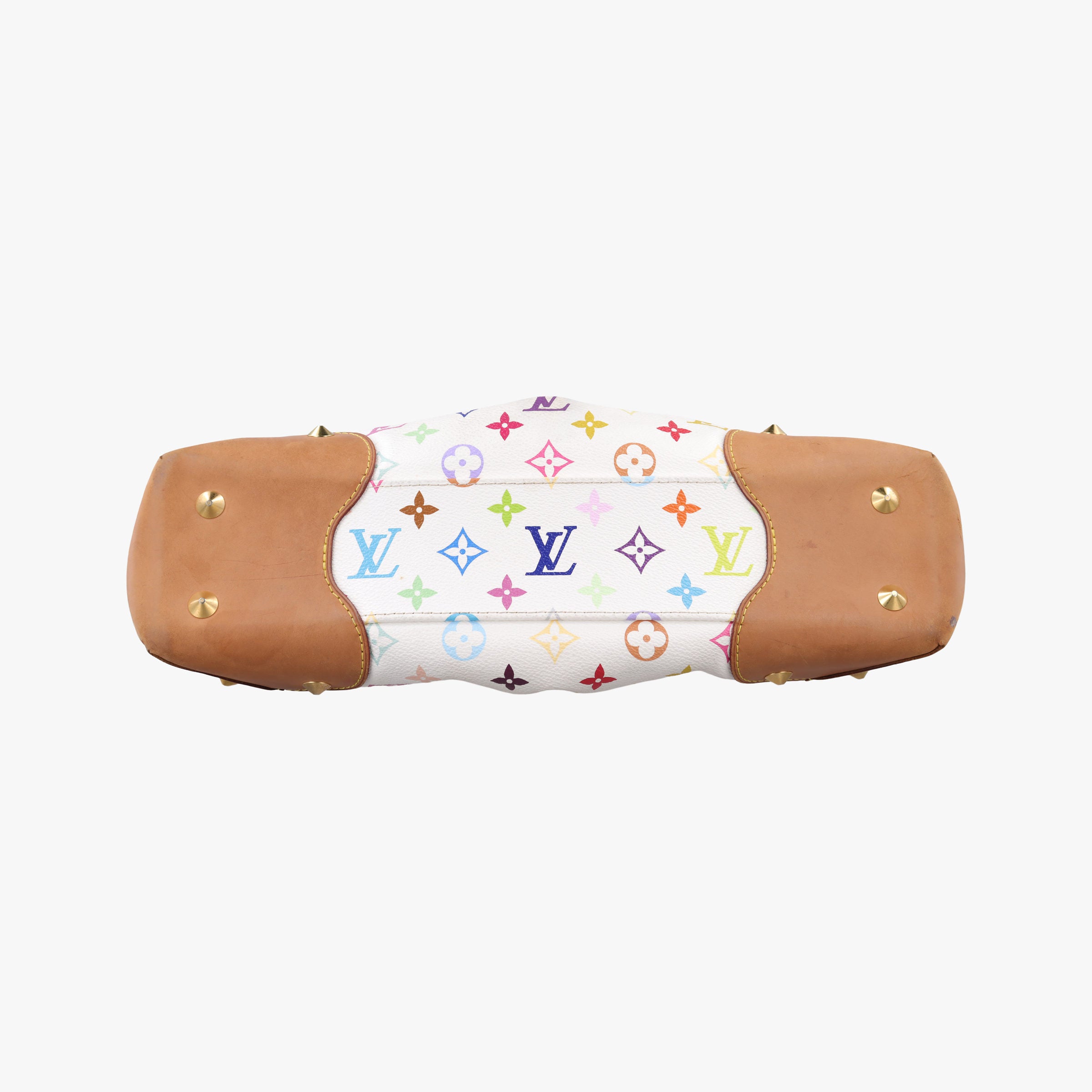 Vintage Louis Vuitton JUDY MM white Monogram Multicolor M40255 shoulderbag | stylenewstar