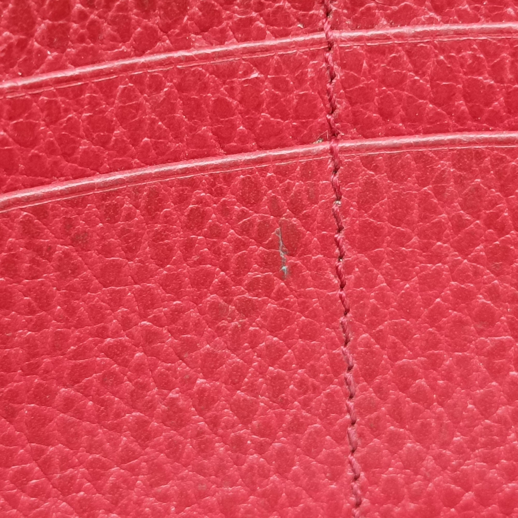 Pre-owned Gucci Interlocking G Red Leather 510314 shoulderbag | stylenewstar