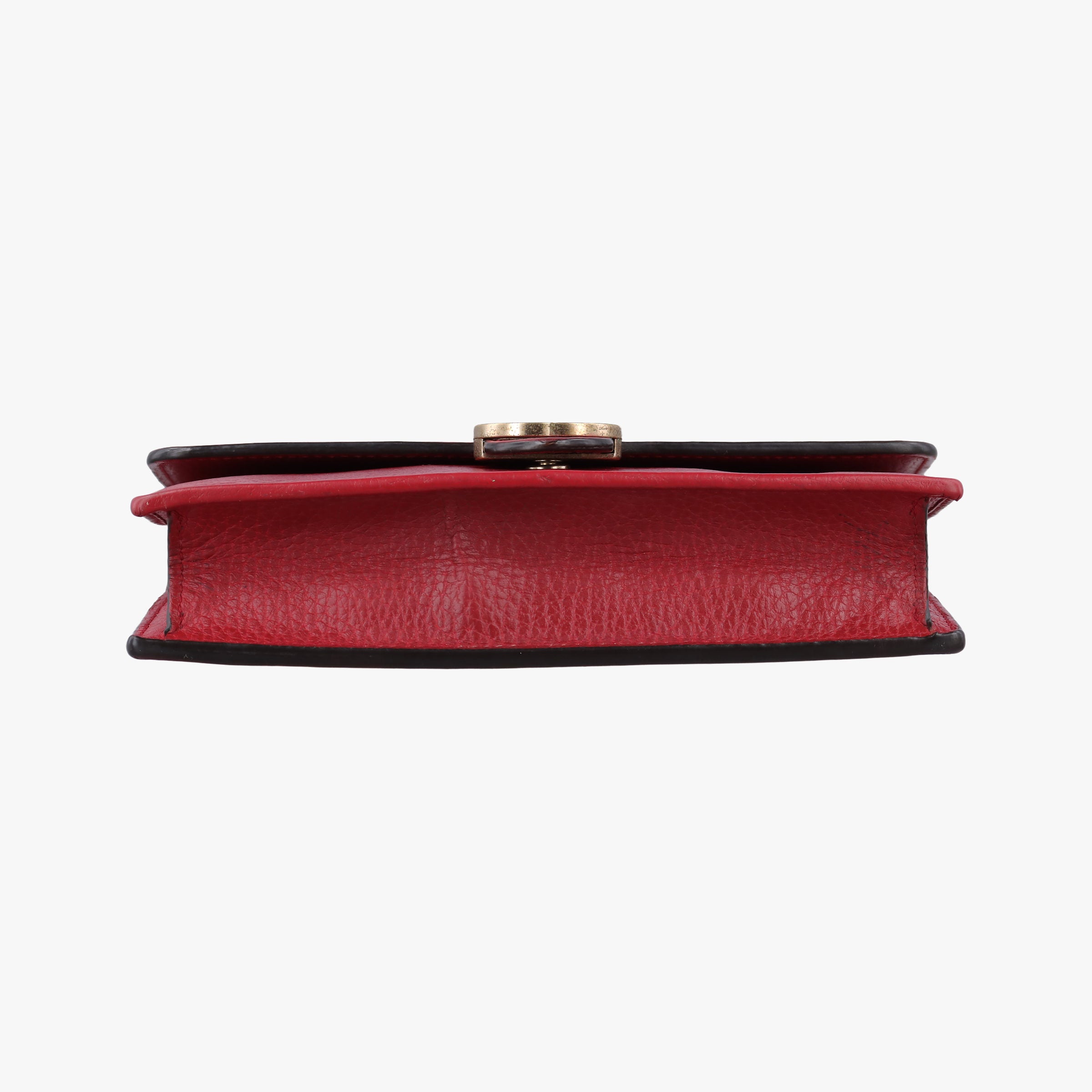 Pre-owned Gucci Interlocking G Red Leather 510314 shoulderbag | stylenewstar