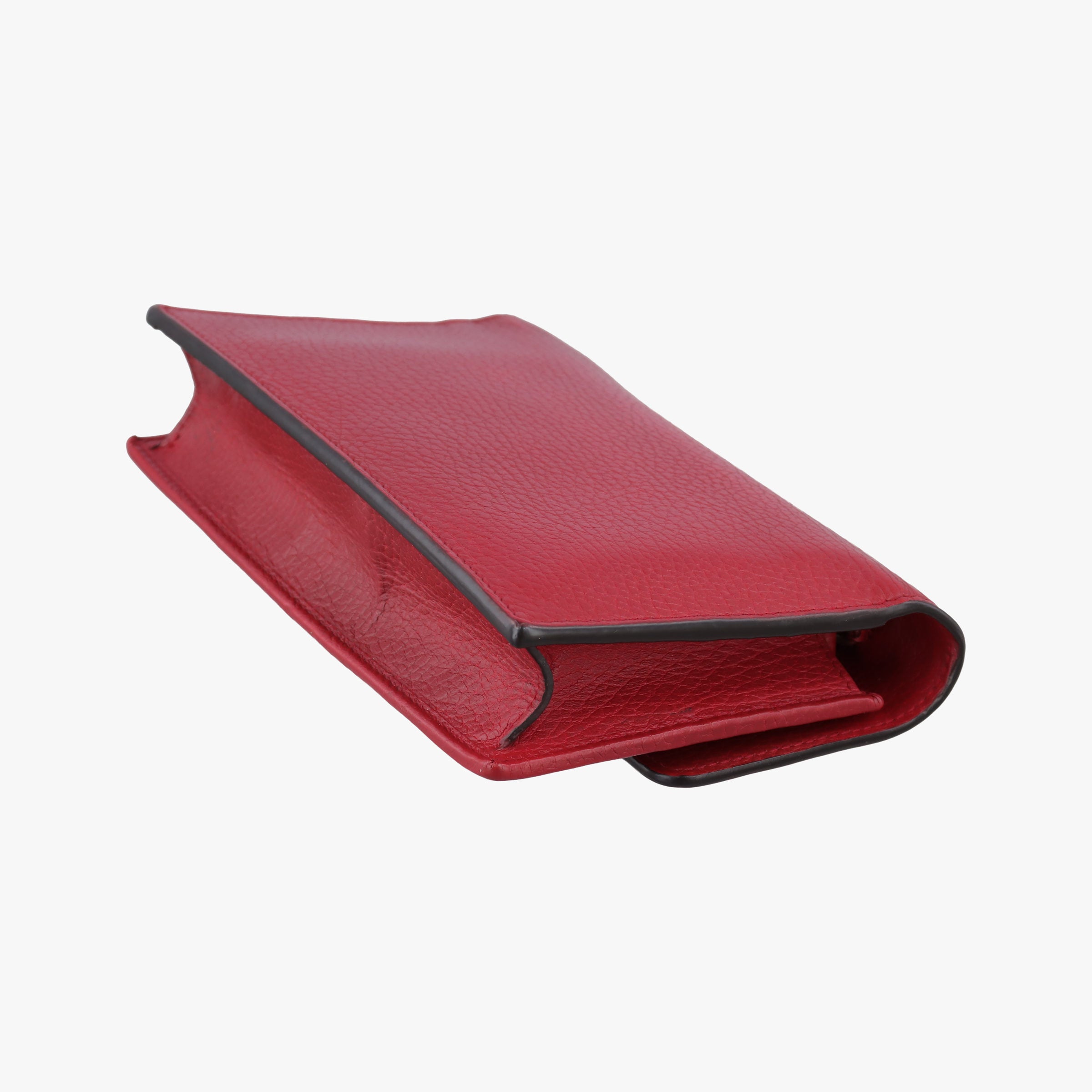 Pre-owned Gucci Interlocking G Red Leather 510314 shoulderbag | stylenewstar