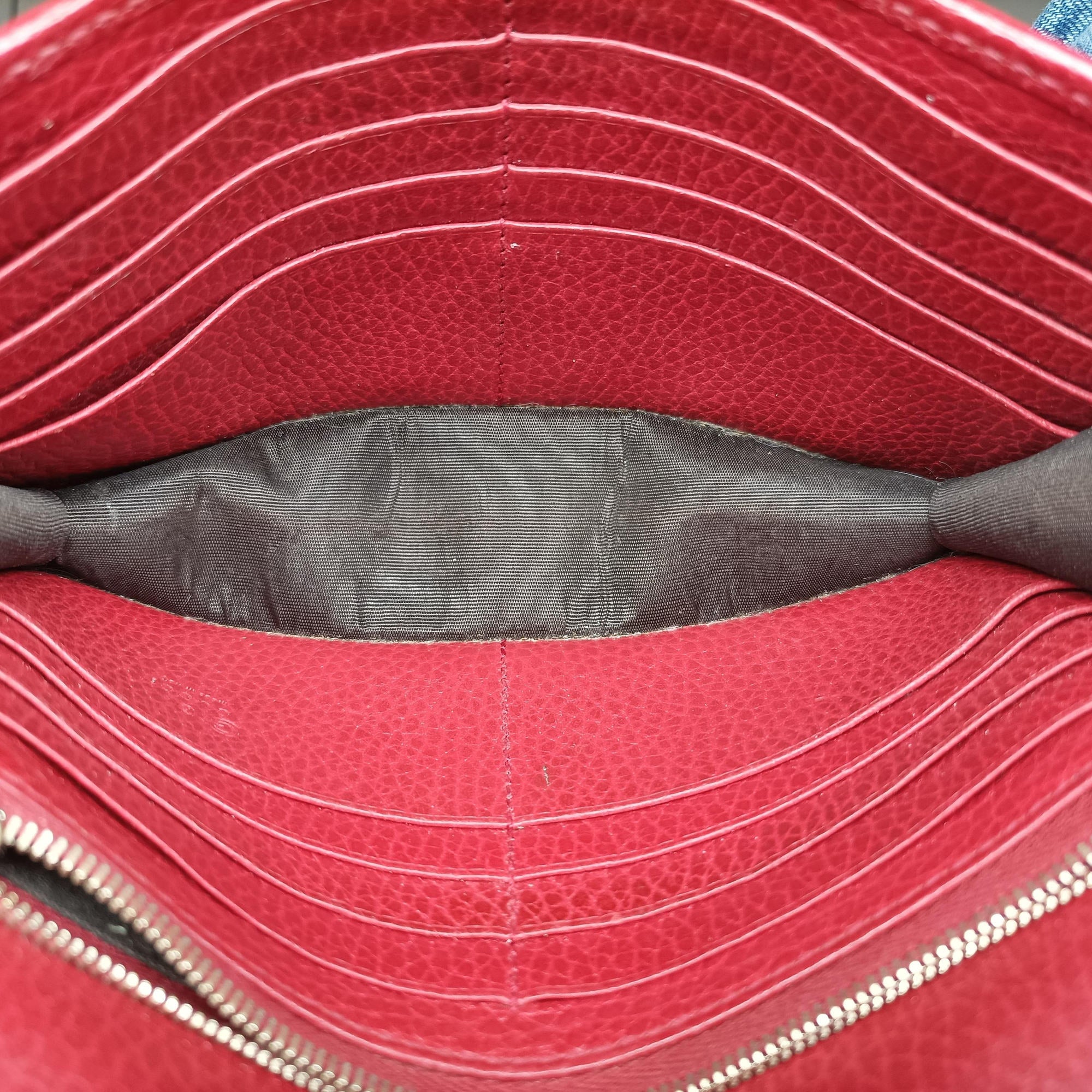 Pre-owned Gucci Interlocking G Red Leather 510314 shoulderbag | stylenewstar