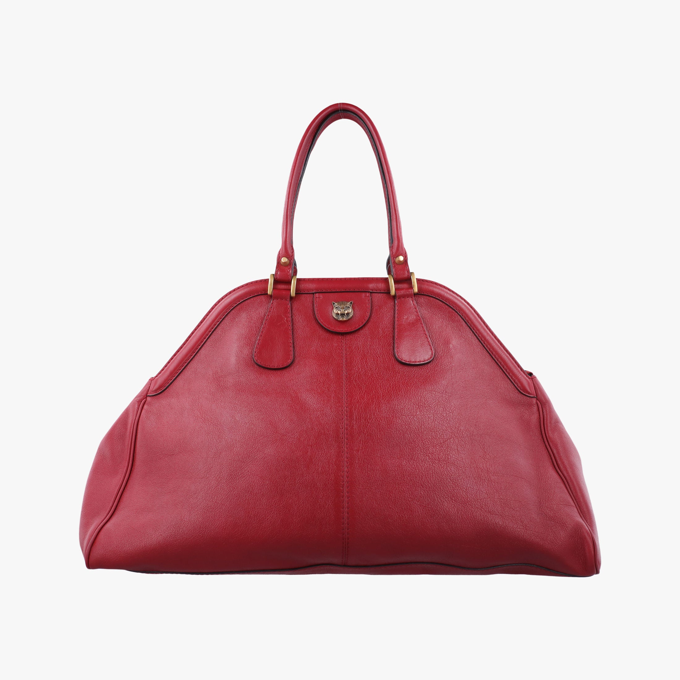 Pre-owned Gucci Re(Belle) Red Leather 515937 handbag | stylenewstar