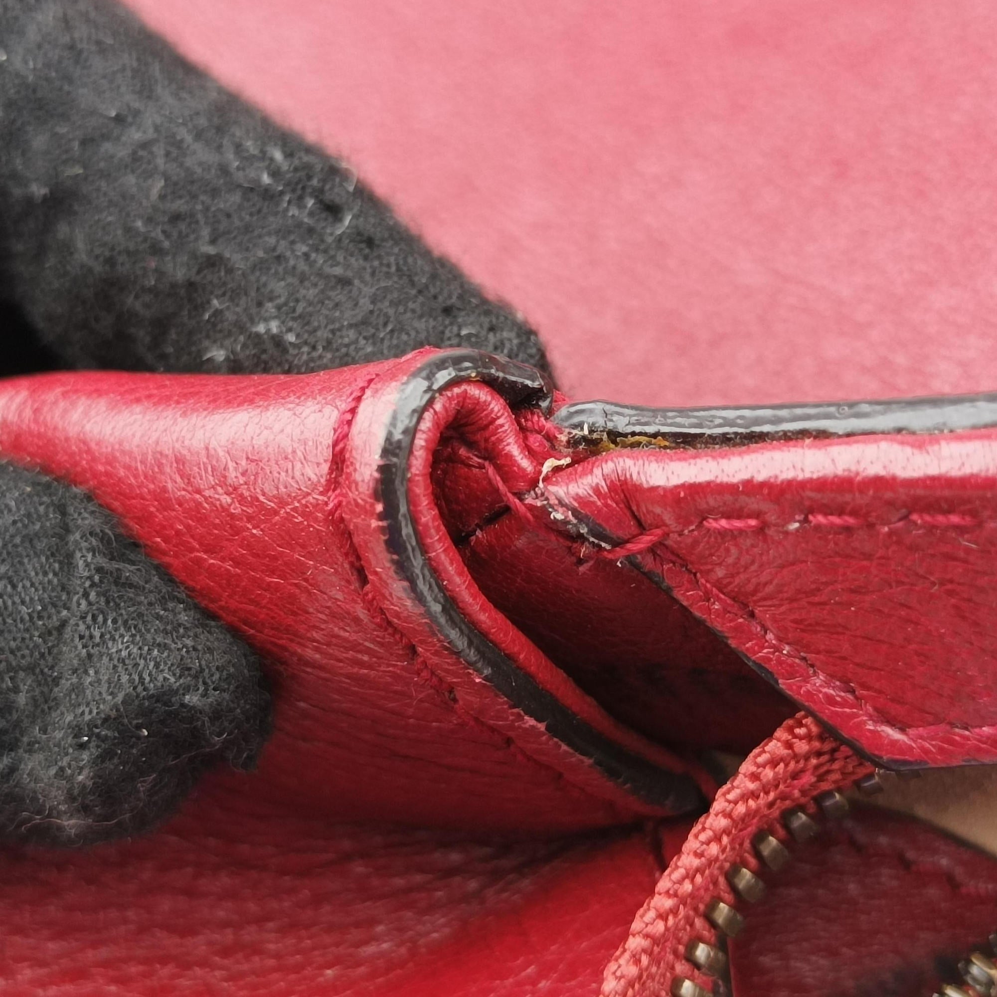 Pre-owned Gucci Re(Belle) Red Leather 515937 handbag | stylenewstar