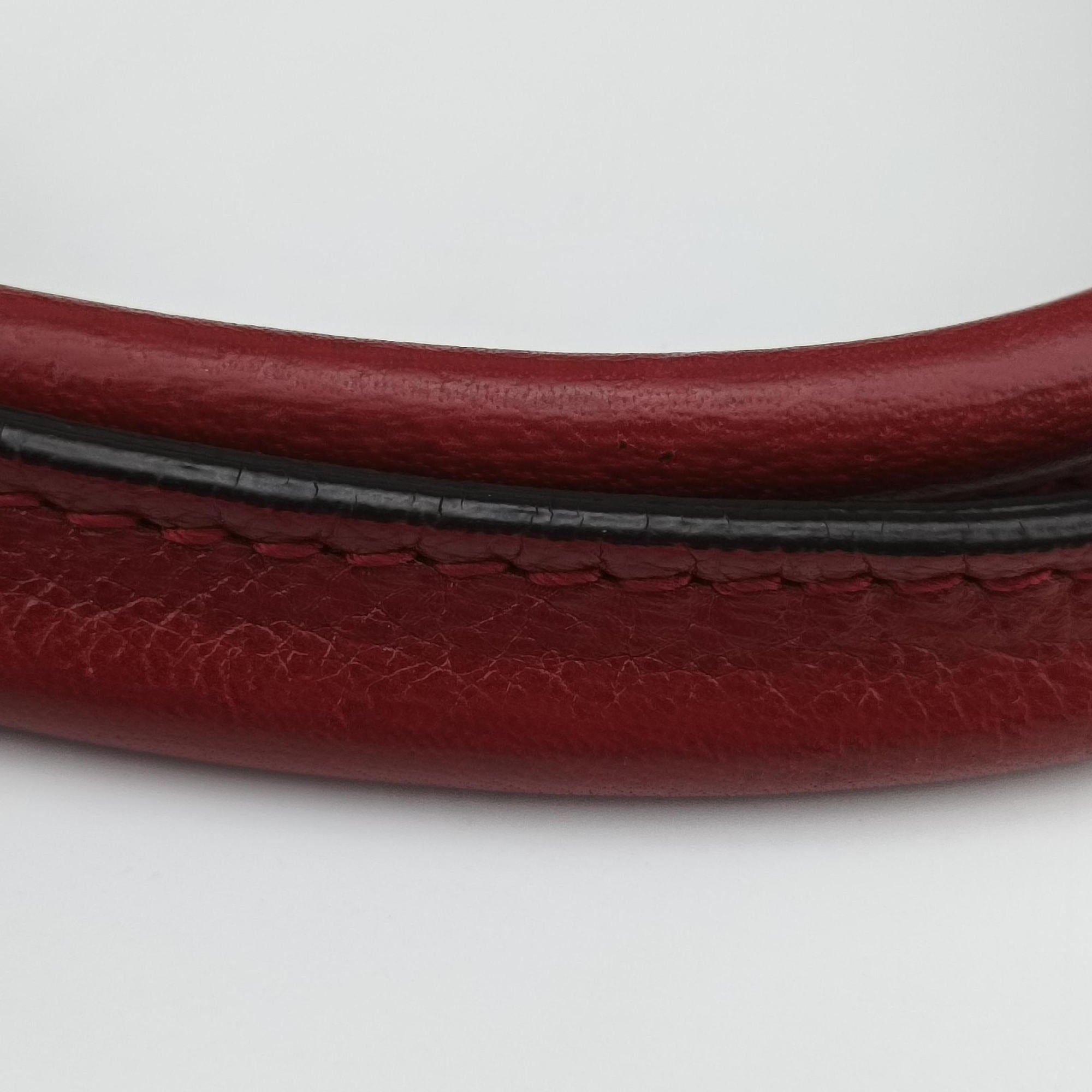 Pre-owned Gucci Re(Belle) Red Leather 515937 handbag | stylenewstar