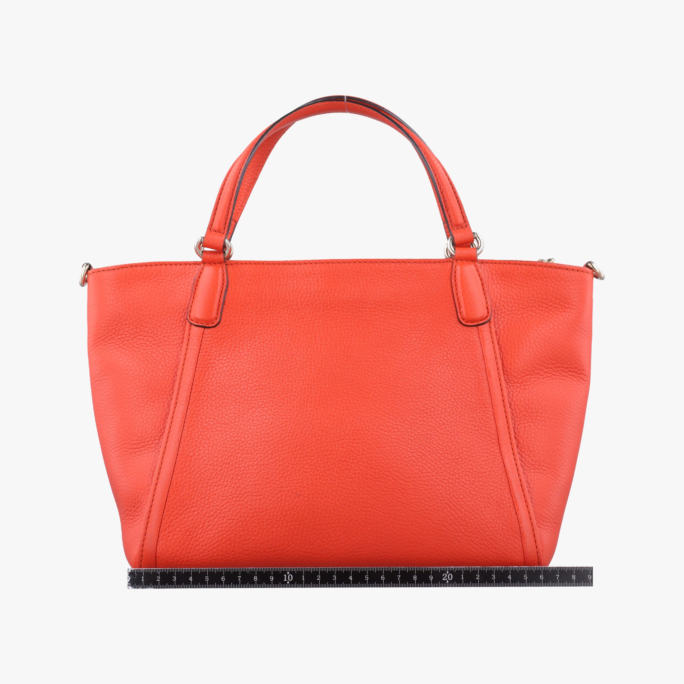 Pre-owned Gucci Soho Orange Leather 369176 shoulderbag | stylenewstar