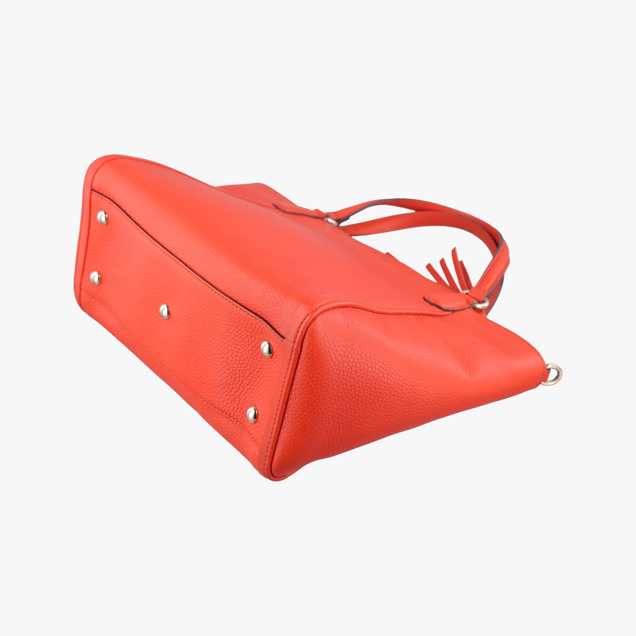 Pre-owned Gucci Soho Orange Leather 369176 shoulderbag | stylenewstar