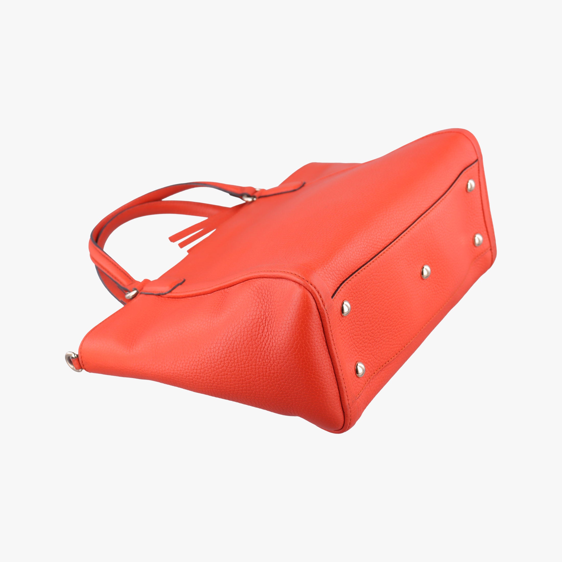 Pre-owned Gucci Soho Orange Leather 369176 shoulderbag | stylenewstar