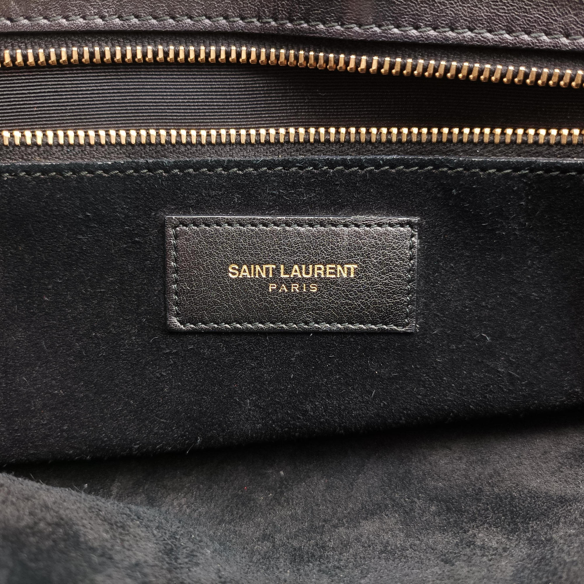 Pre-owned Yves Saint Laurent SAC DE JOUR Black Leather 324823 shoulderbag | stylenewstar
