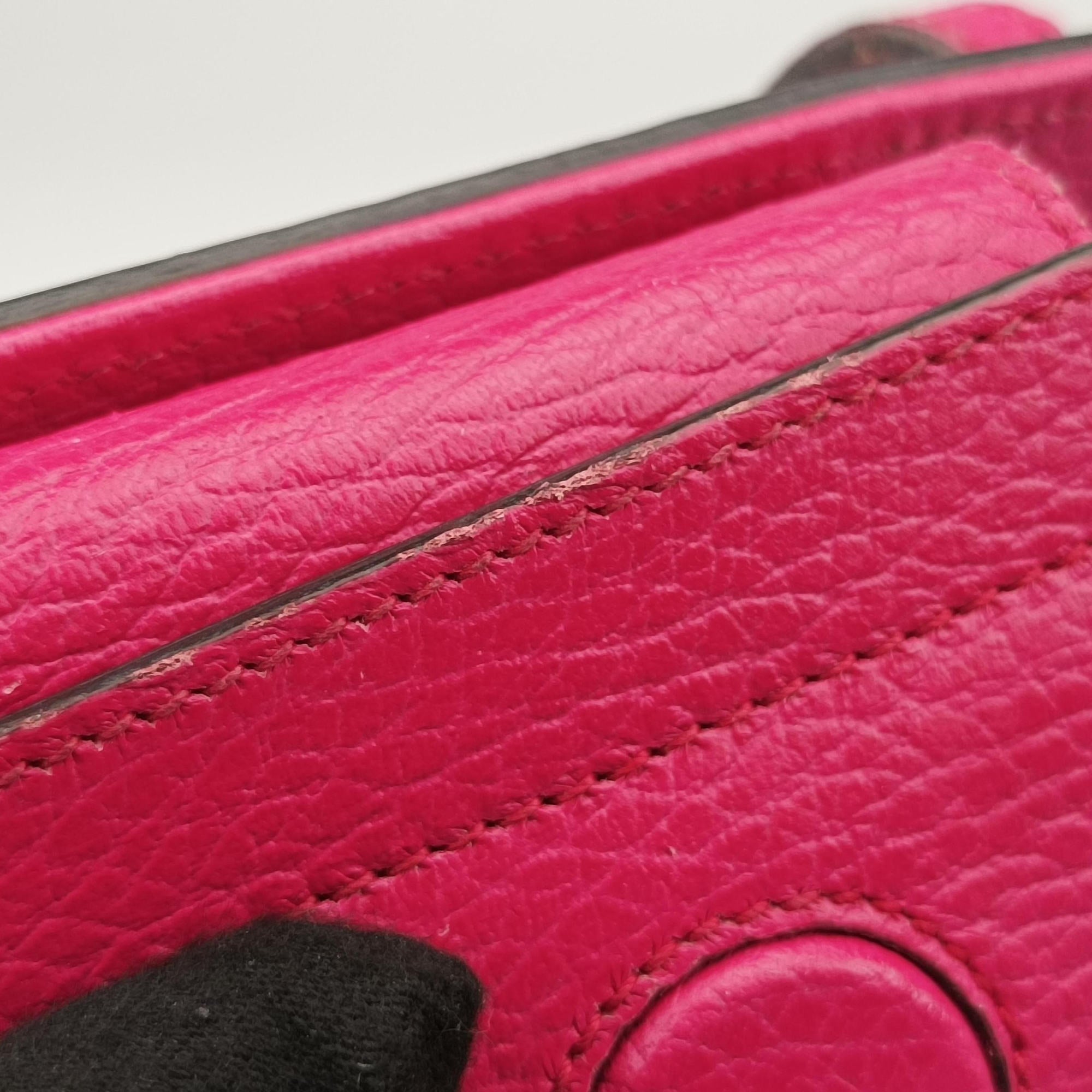 Pre-owned Gucci Swing Rose Leather 354408 handbag | stylenewstar