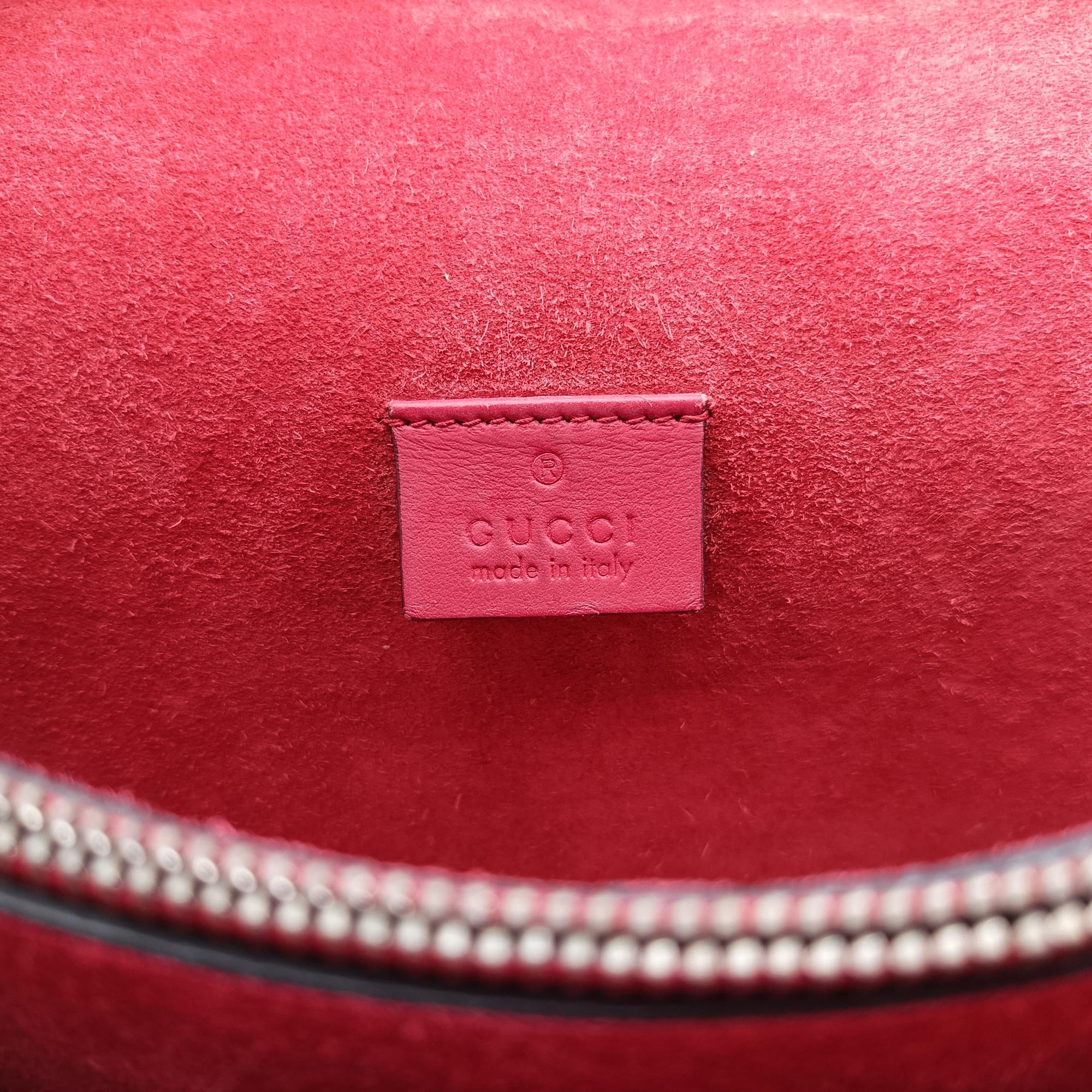 Vintage Gucci Dionysus beige×red PVC coated canvas × suede 400249 shoulderbag | stylenewstar