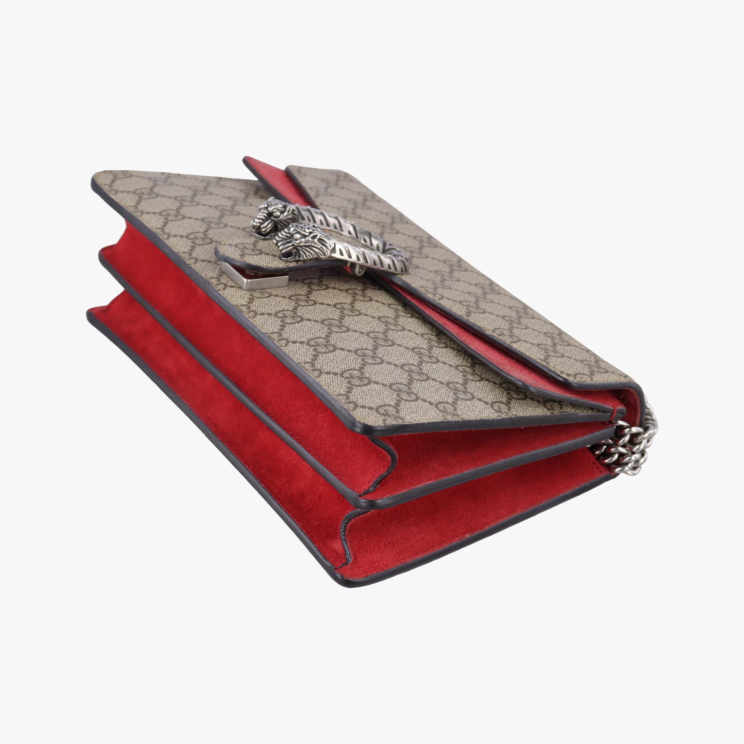 Vintage Gucci Dionysus beige×red PVC coated canvas × suede 400249 shoulderbag | stylenewstar