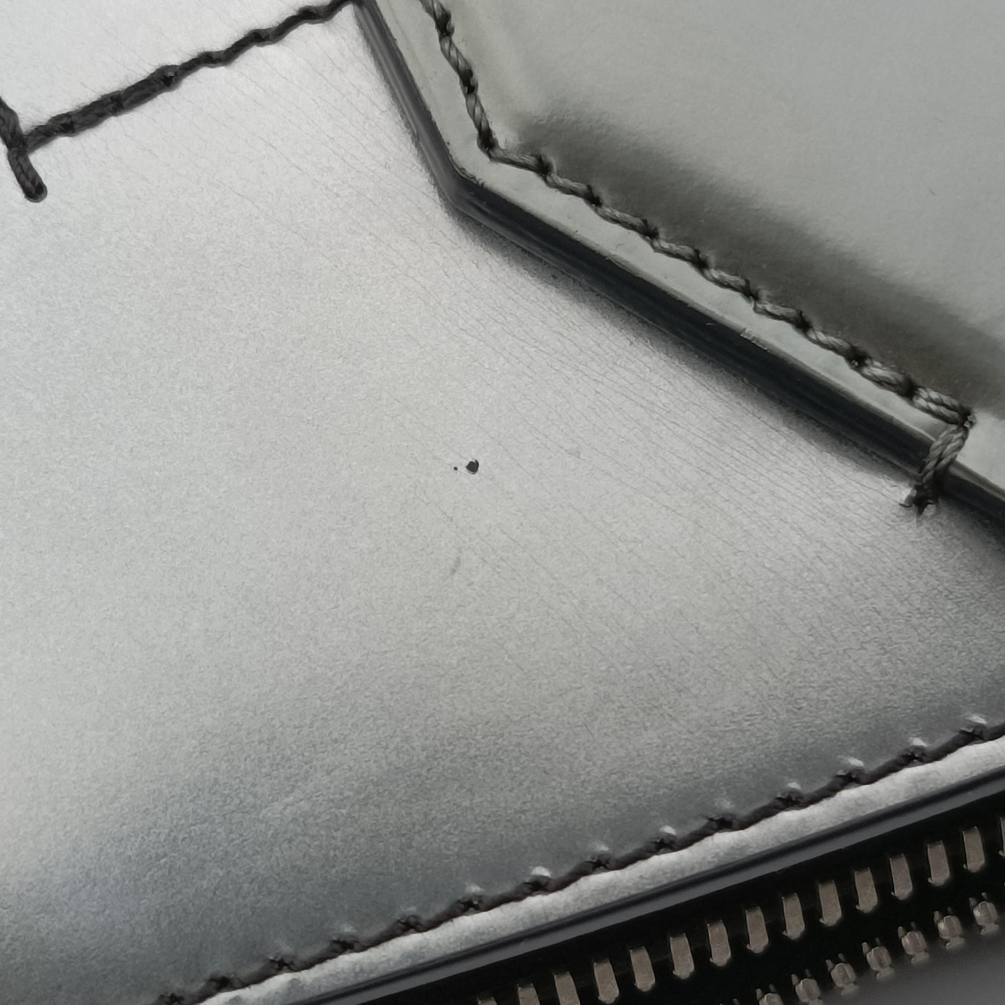 Vintage Louis Vuitton City Steamer MM Silver Smooth Calfskin Leather  handbag | stylenewstar