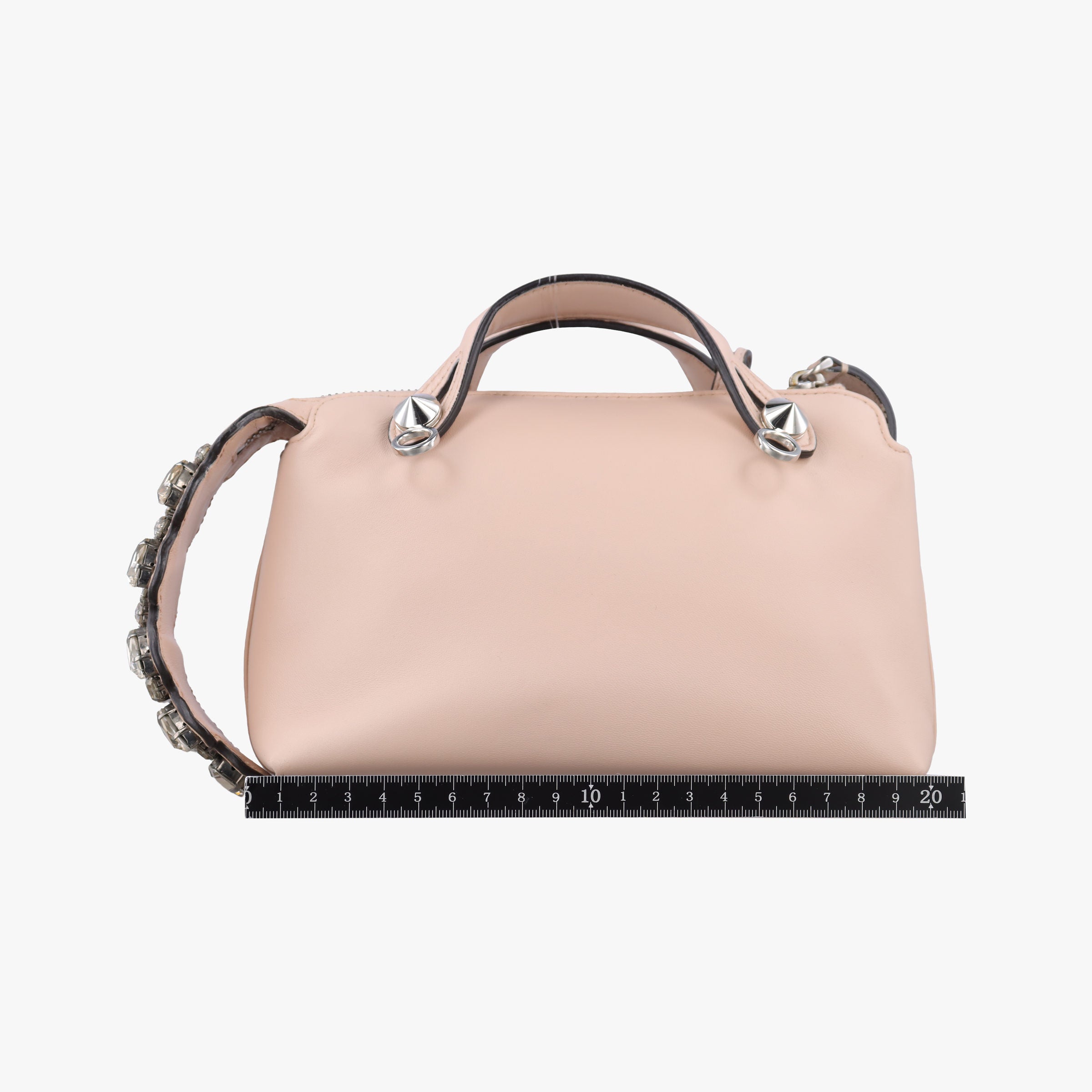 Pre-owned Fendi By the Way Pink Leather 8BL135 shoulderbag | stylenewstar