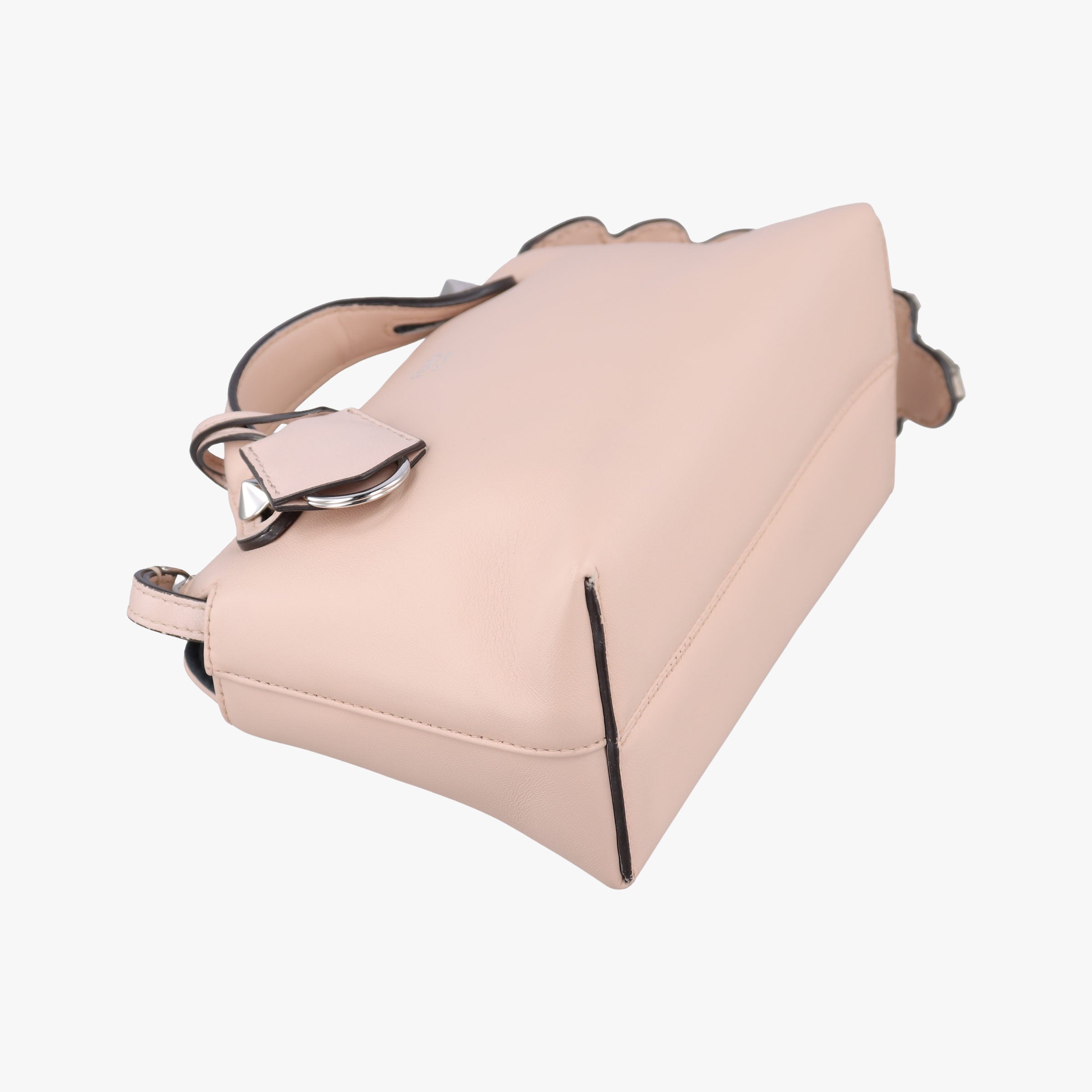 Pre-owned Fendi By the Way Pink Leather 8BL135 shoulderbag | stylenewstar