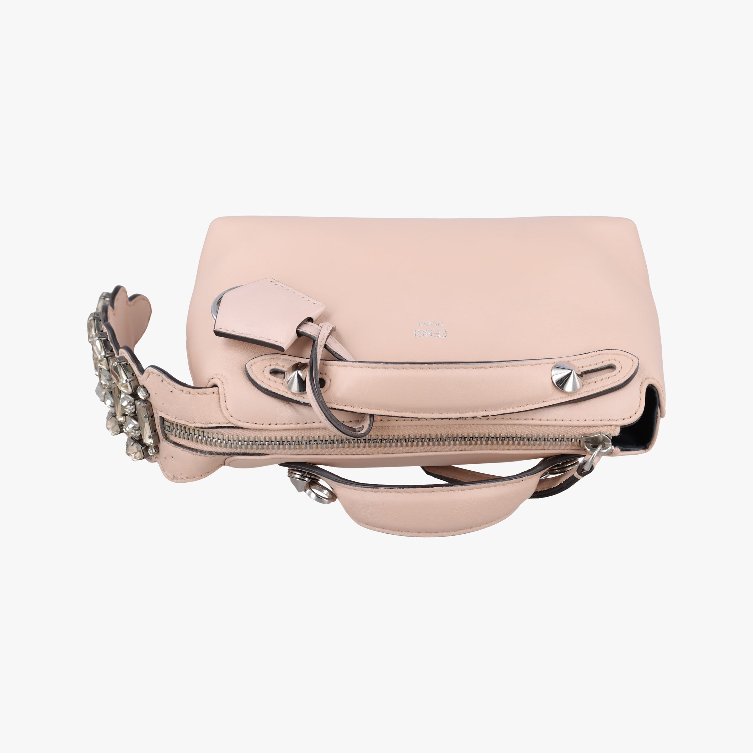 Pre-owned Fendi By the Way Pink Leather 8BL135 shoulderbag | stylenewstar