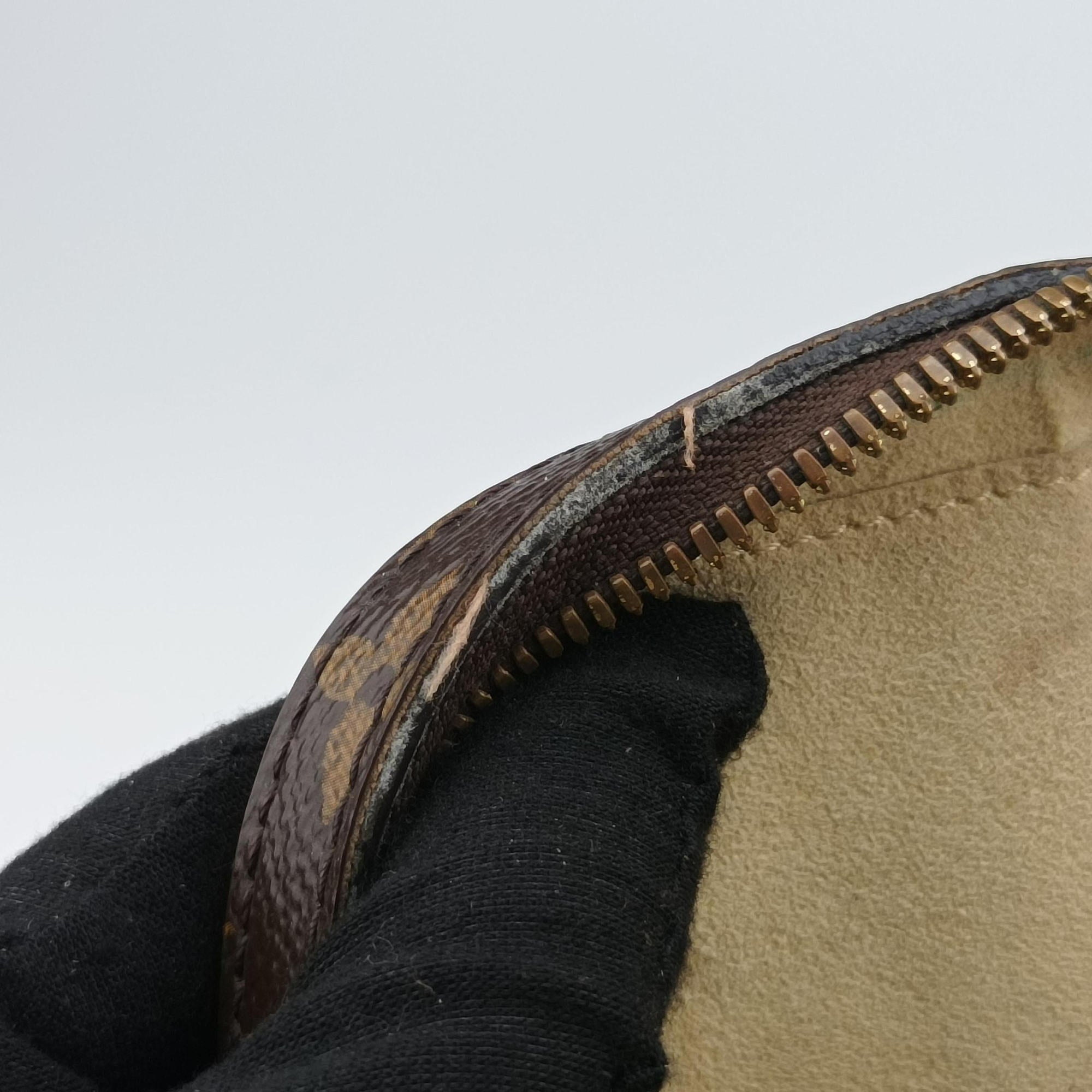 Pre-owned Louis Vuitton Valisette Vertical Brown Monogram Canvas×calf leather M68623 shoulderbag | stylenewstar